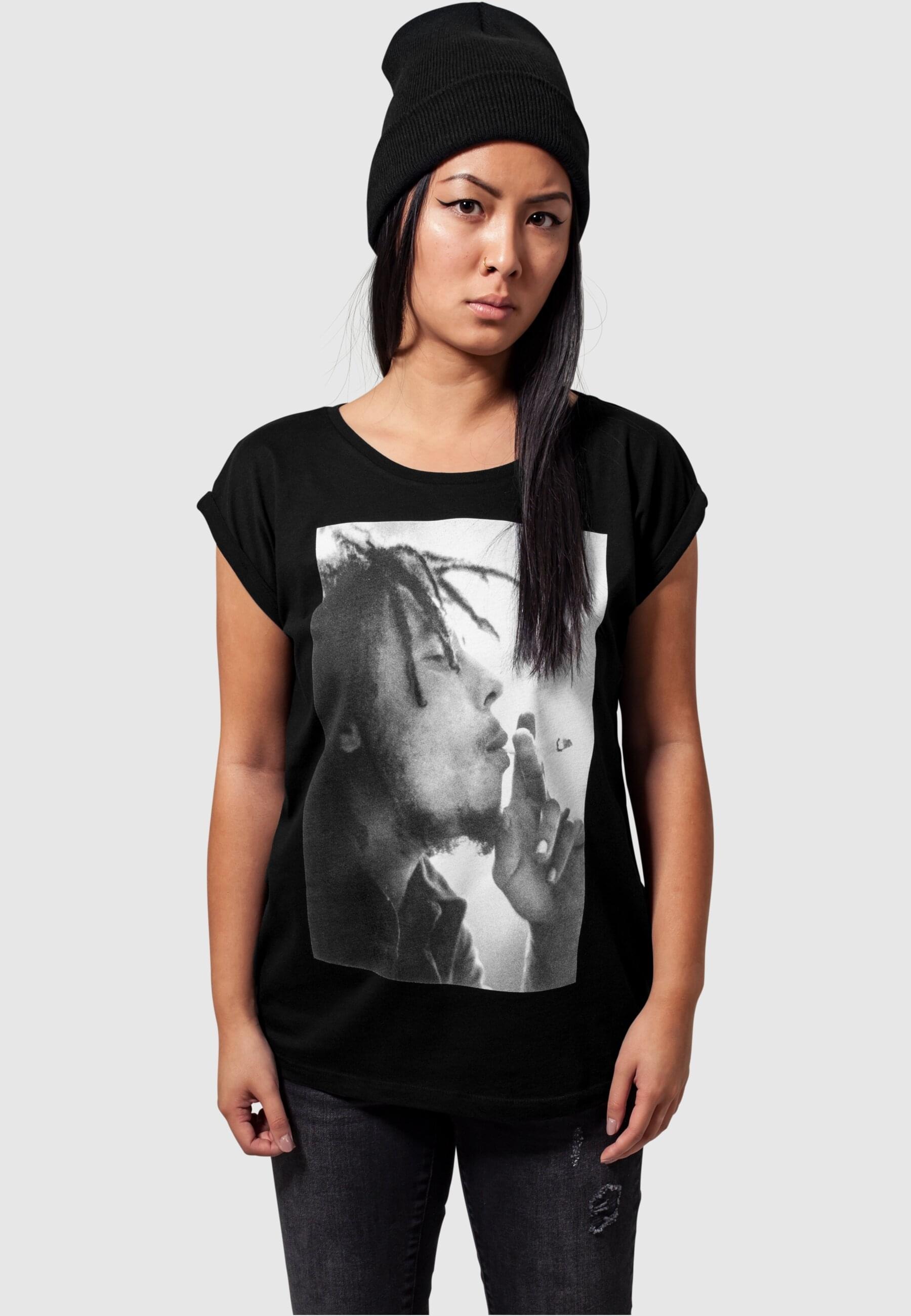 MisterTee T-Shirt »MisterTee Damen Ladies Bob Marley Tee«, (1 tlg.)