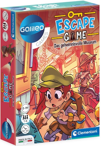 Clementoni® Spiel »Galileo Escape Game Das geheimnisvolle Museum«, Made in Europe,... kaufen