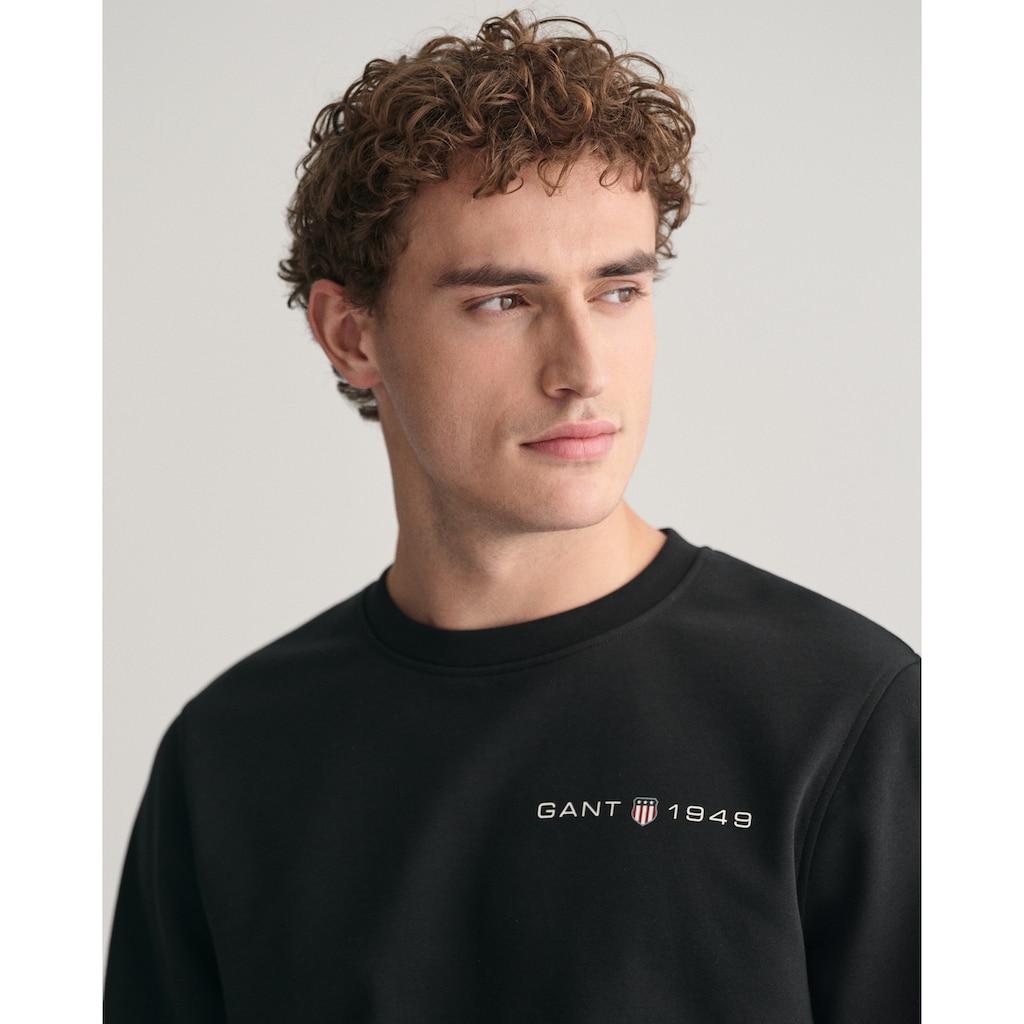 Gant Sweatshirt »PRINTED GRAPHIC C-NECK SWEAT«