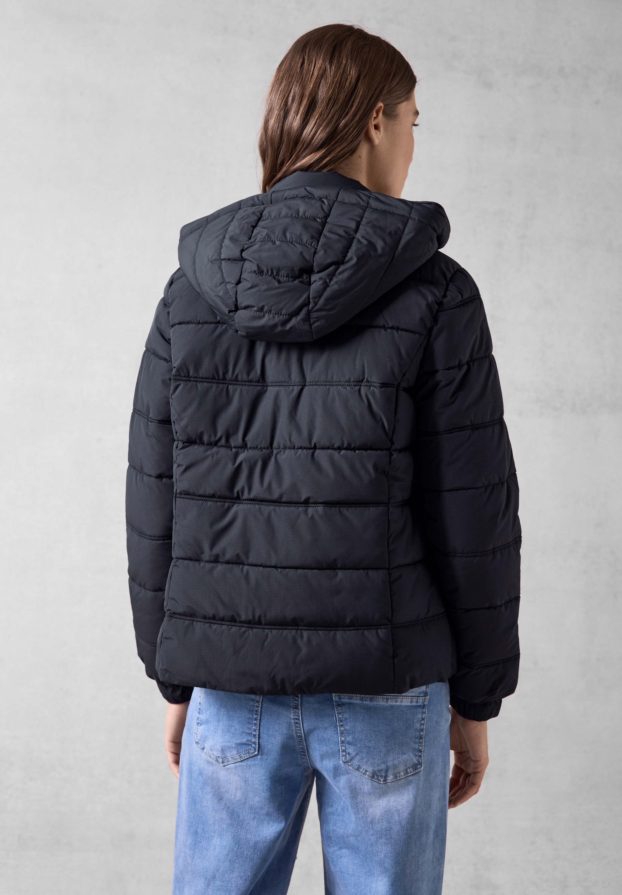 Cecil Winterjacke, mit Kapuze, mit Reißverschluss-Detail