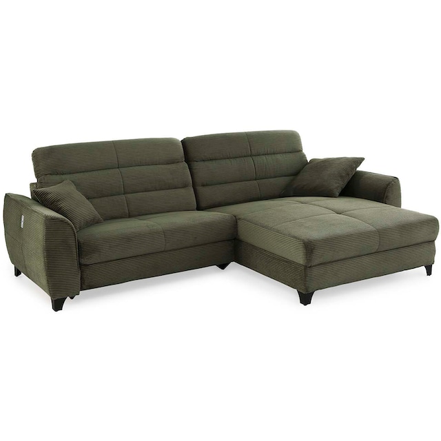 Jockenhöfer Gruppe Ecksofa »Double One«, mit 2x 120cm breiten, elektromotorischen  Relaxfunktionen | BAUR