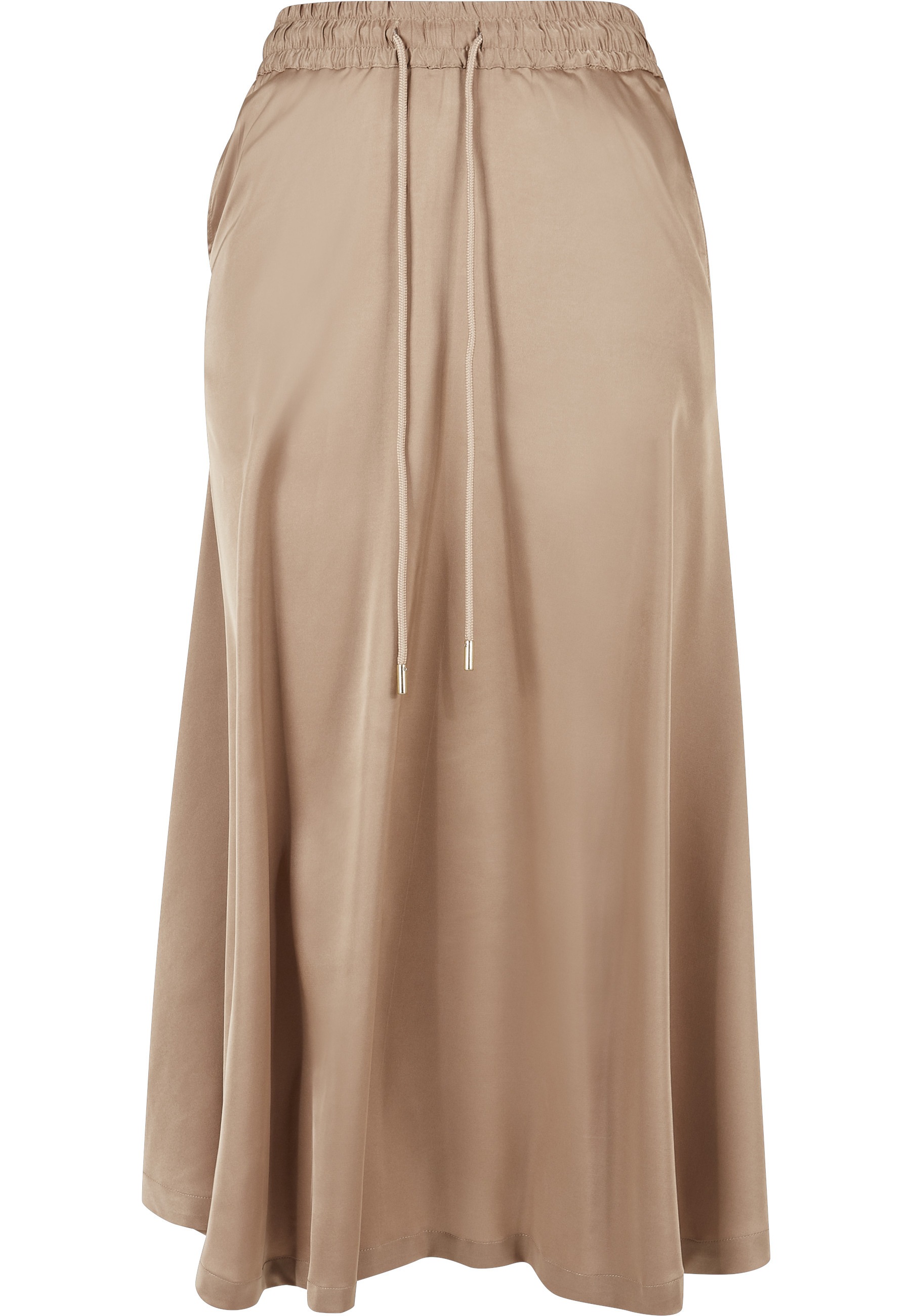 URBAN CLASSICS Sommerrock "Urban Classics Damen Ladies Satin Midi Skirt" 1 günstig online kaufen