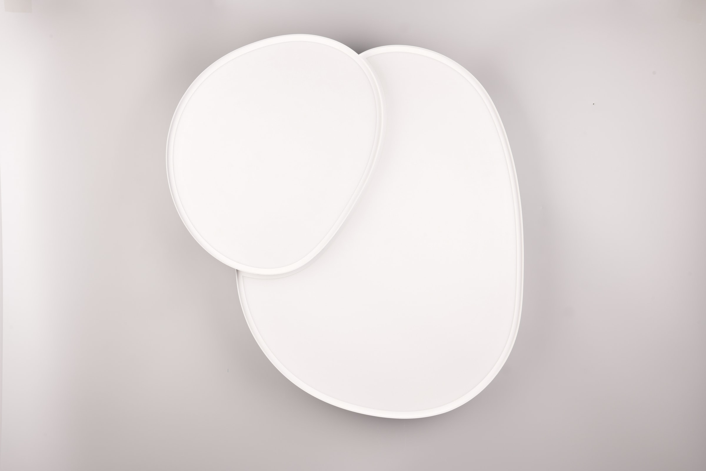 TRIO Leuchten LED Deckenleuchte »RISE, LED Deckenlampe 45W 5300 Lumen warmweiß bis kaltweiß 2700-6500K«, 1 flammig, Leuchtmittel LED-Board | LED fest integriert, Fernbedienung dimmbar Memoryfunktion Nachtlicht CCT Lichtfarbe wählbar