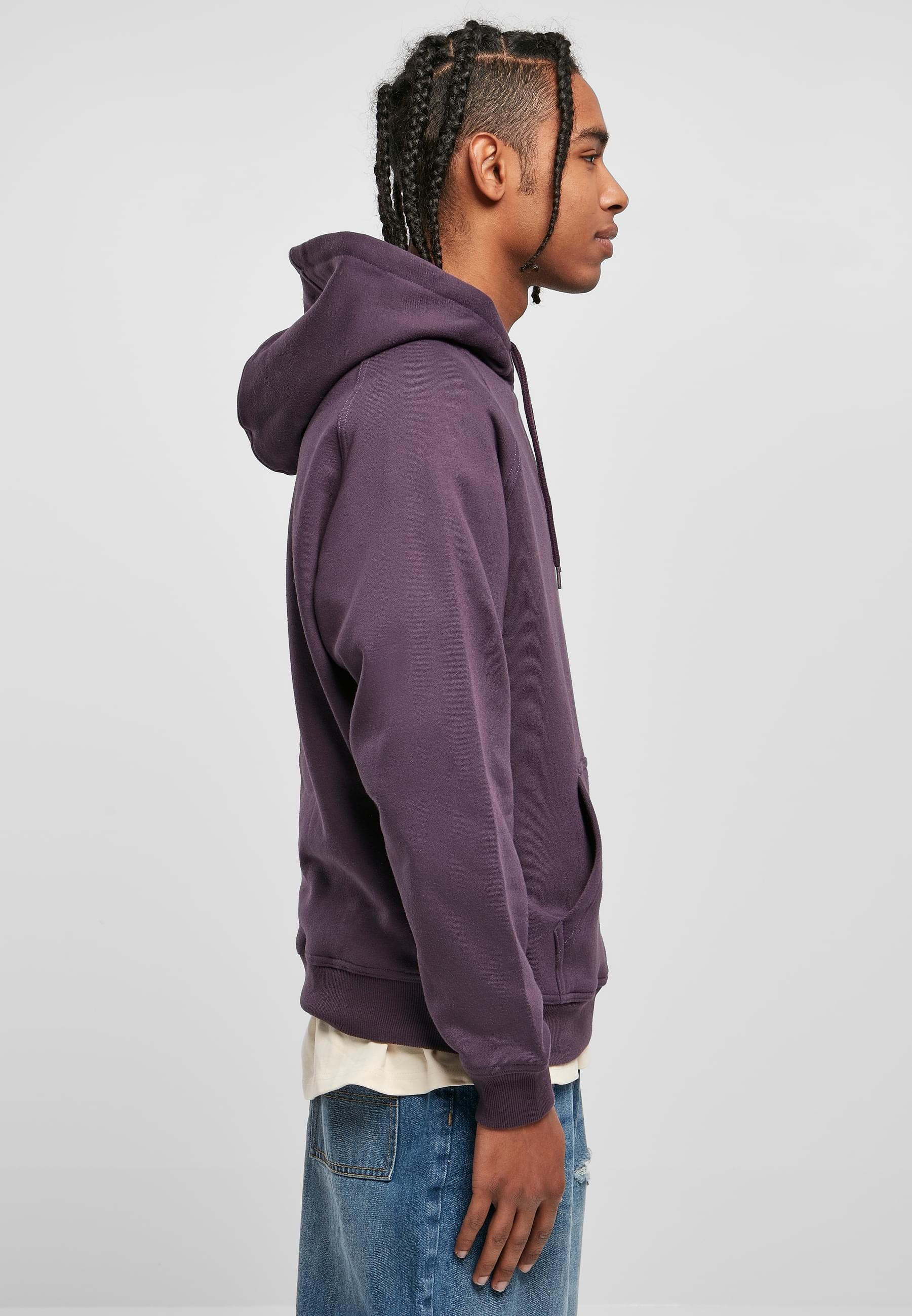 URBAN CLASSICS Sweatshirt »Urban Classics Herren Blank Hoody«, (1 tlg.)