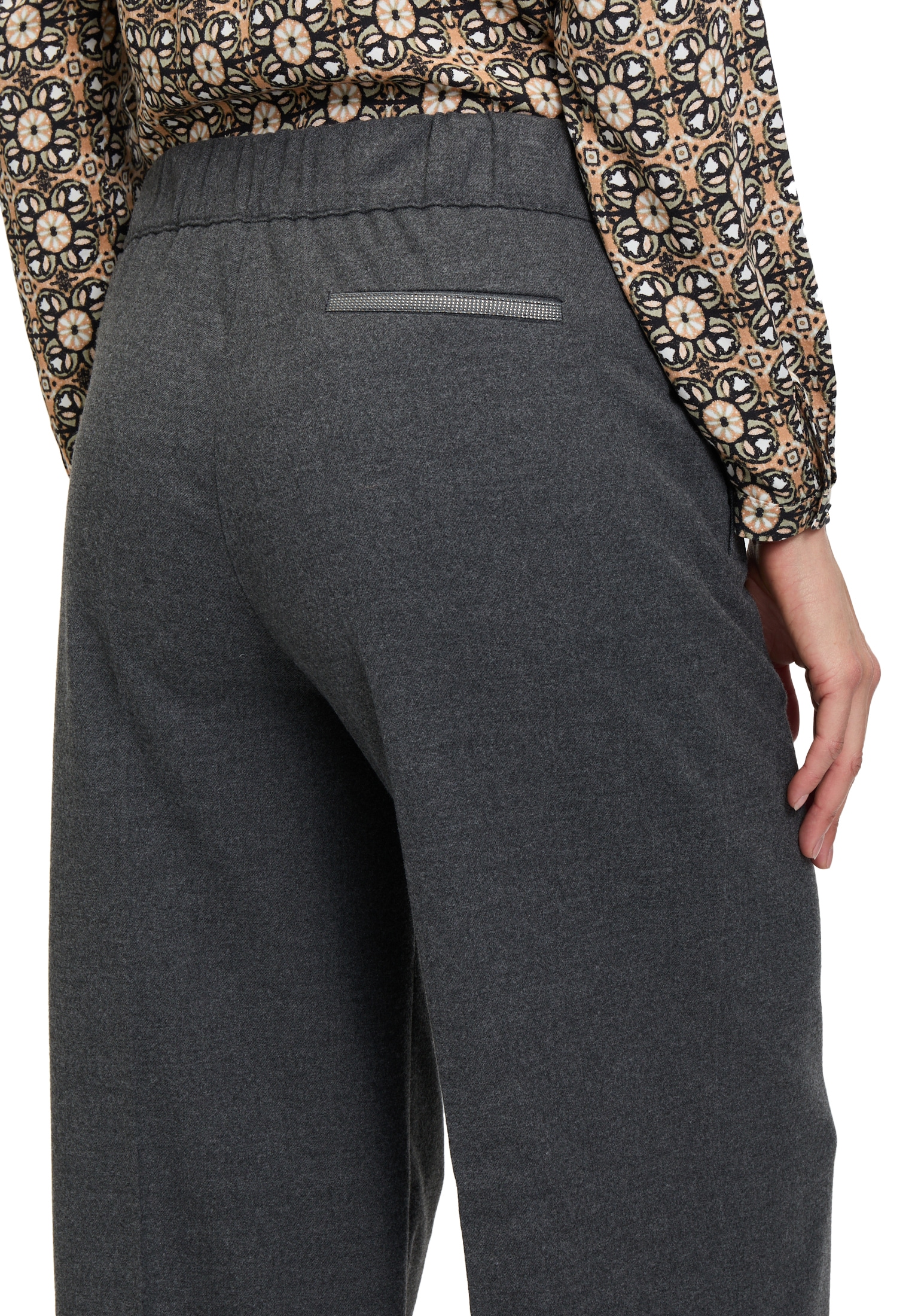 Cartoon Stoffhose »Cartoon Damen Stoffhose mit Bügelfalte«, Bindeband