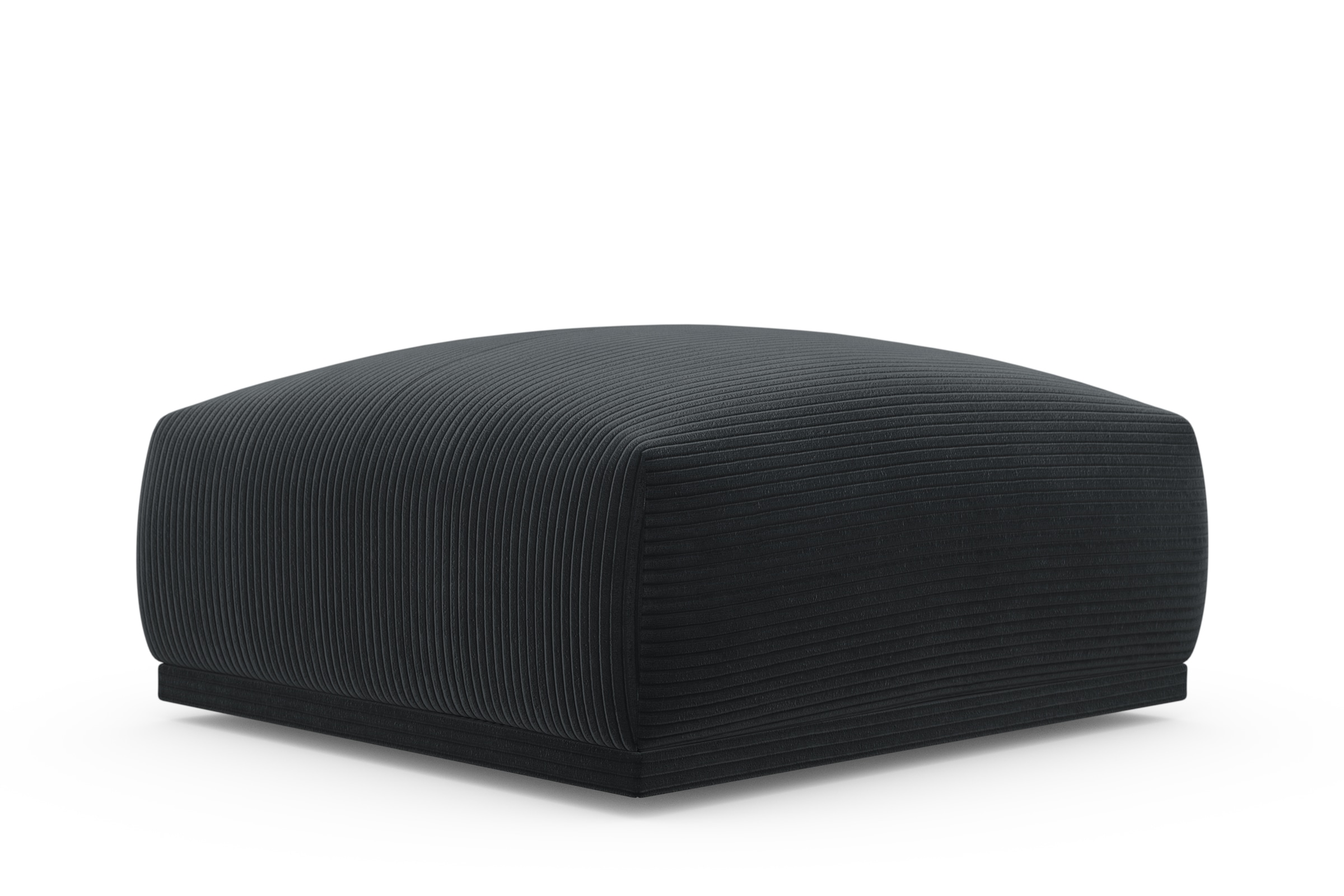 TRENDMANUFAKTUR Hocker "Braga, mit hochwertigem Kaltschaum, quadratisch, in günstig online kaufen