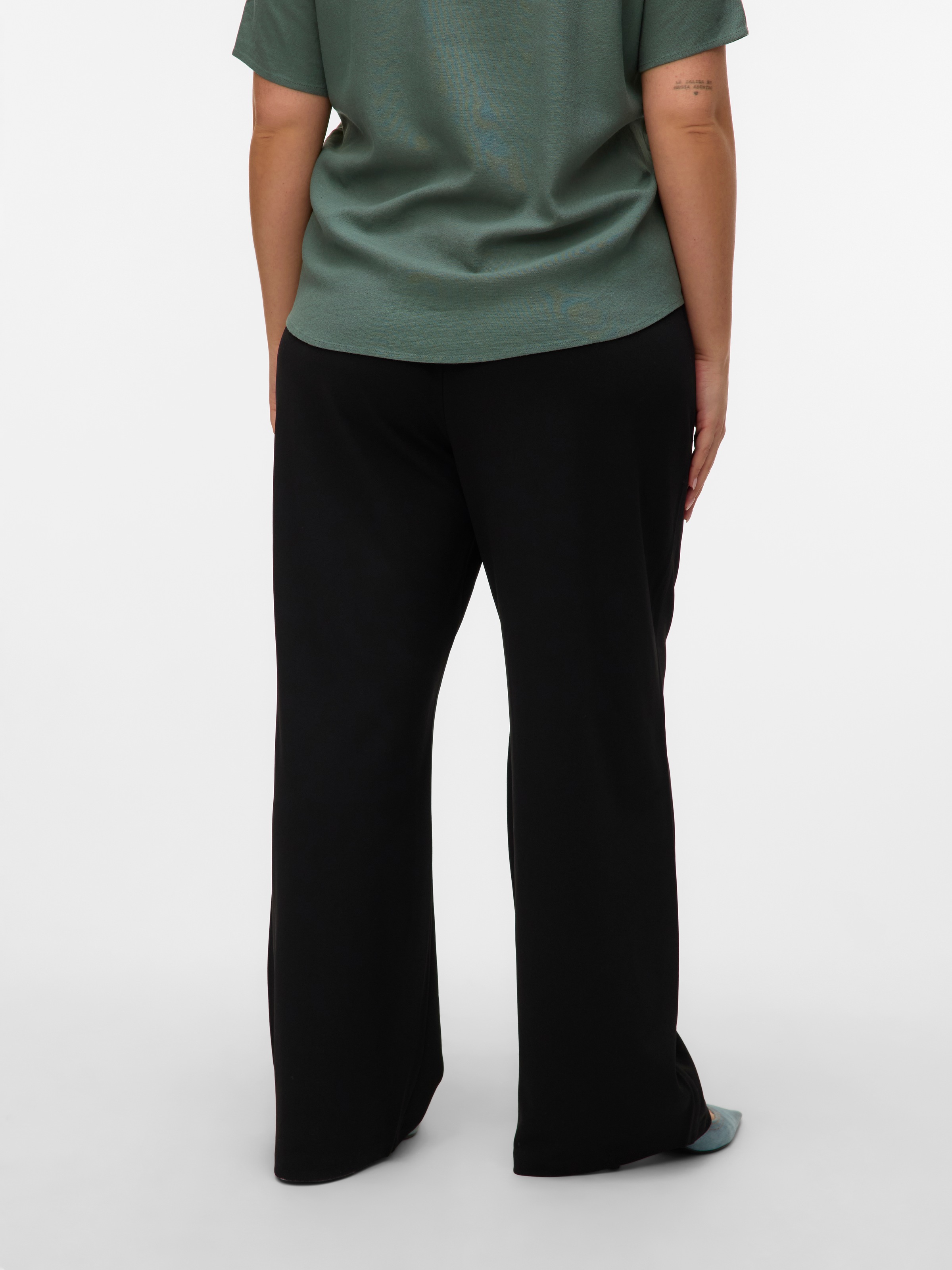 Vero Moda Curve Anzughose "VMCBERLIN ZAMIRA MW WIDE PANT CUR" günstig online kaufen