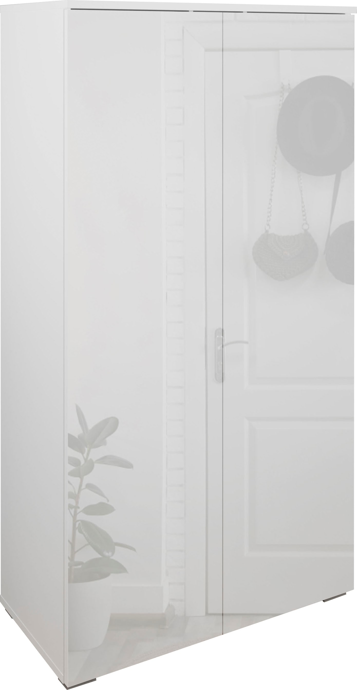 INOSIGN Schuhschrank »Paris«, grifflose Schuhregal Breite 70cm, mit 6 geräumigen Fächern