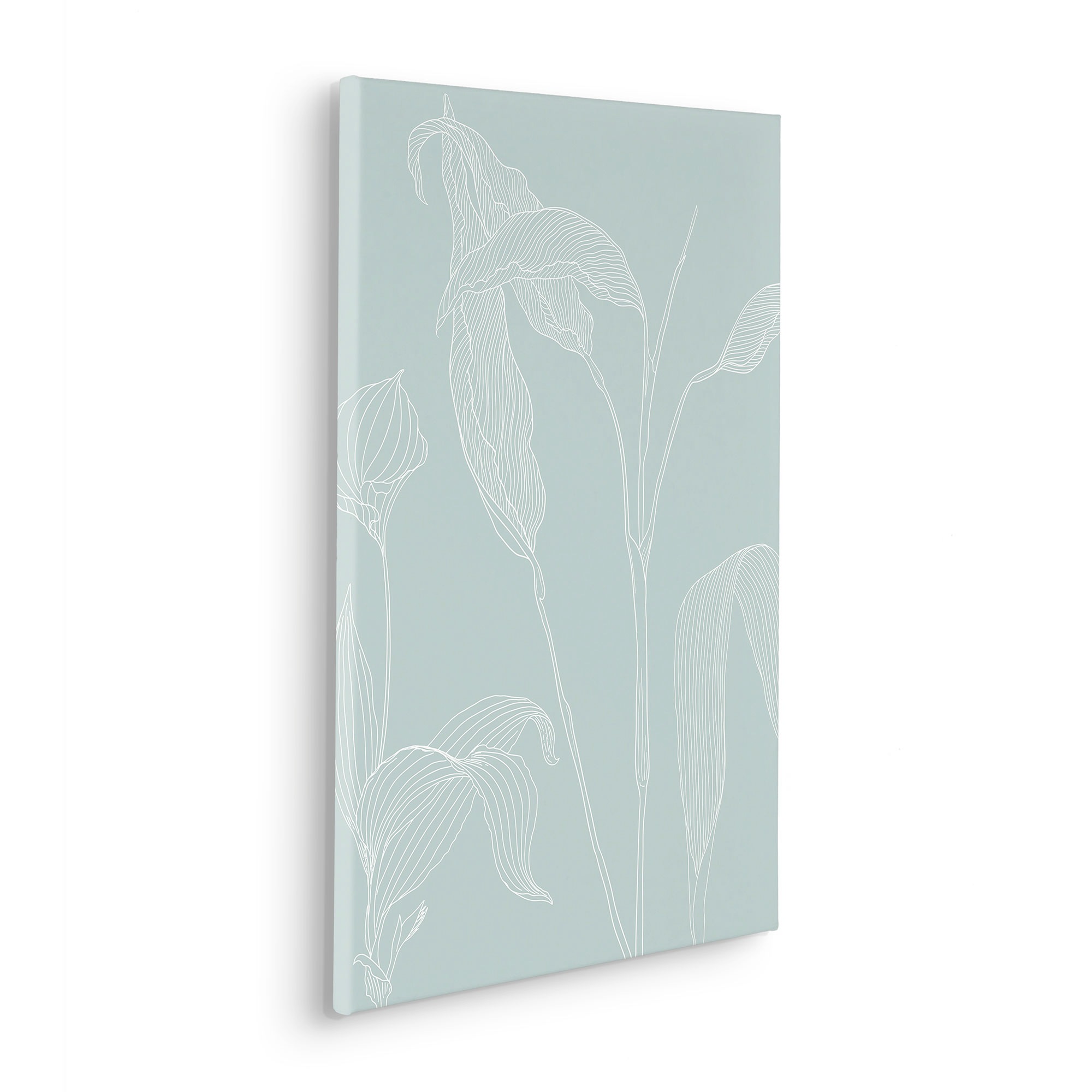 Komar Leinwandbild "Minty Green - Größe 40 x 60 cm" Natur 1 Stk. tlg. Keilr günstig online kaufen