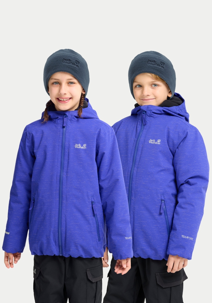 Jack Wolfskin Beanie »REAL STUFF BEANIE K« Kinder-Fleecebeanie, warm, schnelltrocknend