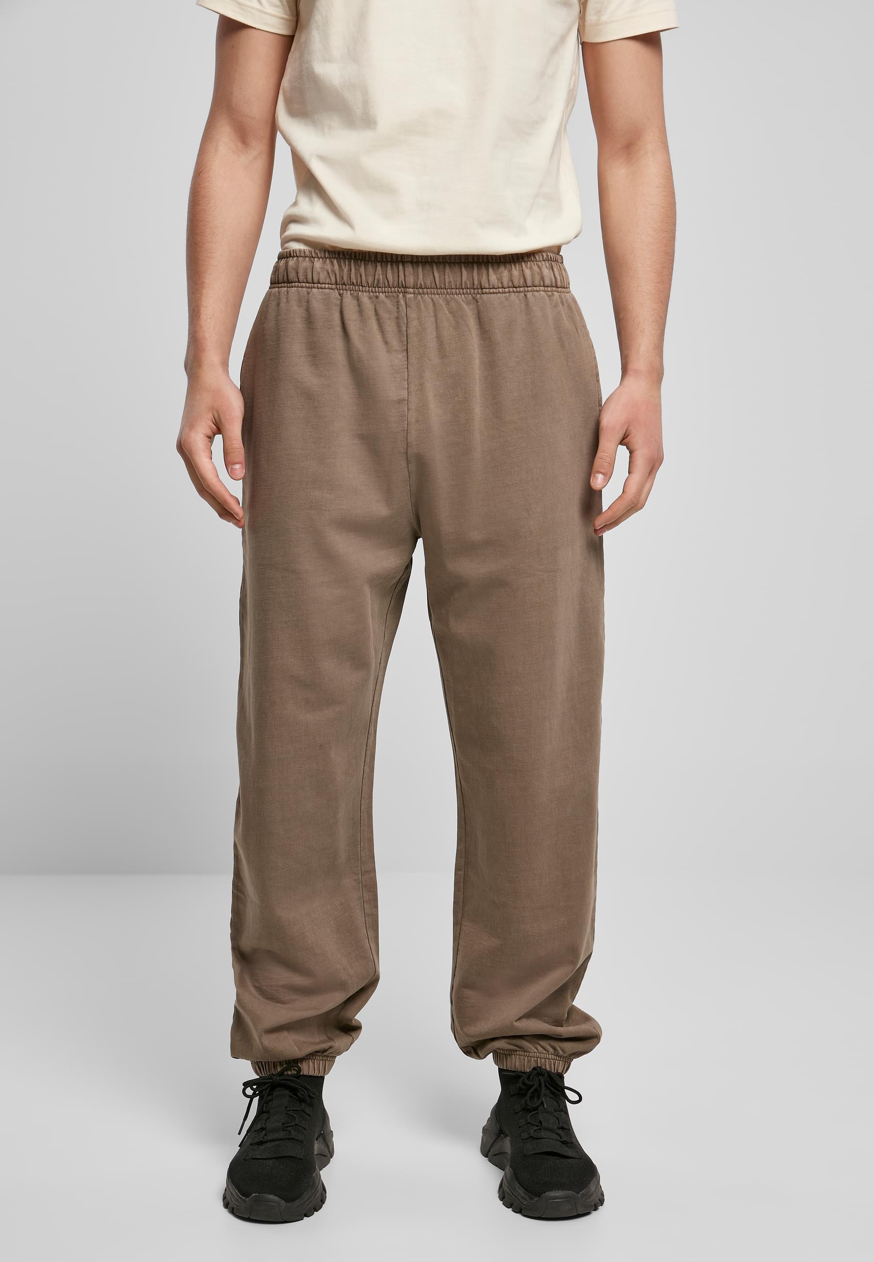 URBAN CLASSICS Stoffhose »Urban Classics Herren Overdyed Sweatpants«, (1 tlg.)