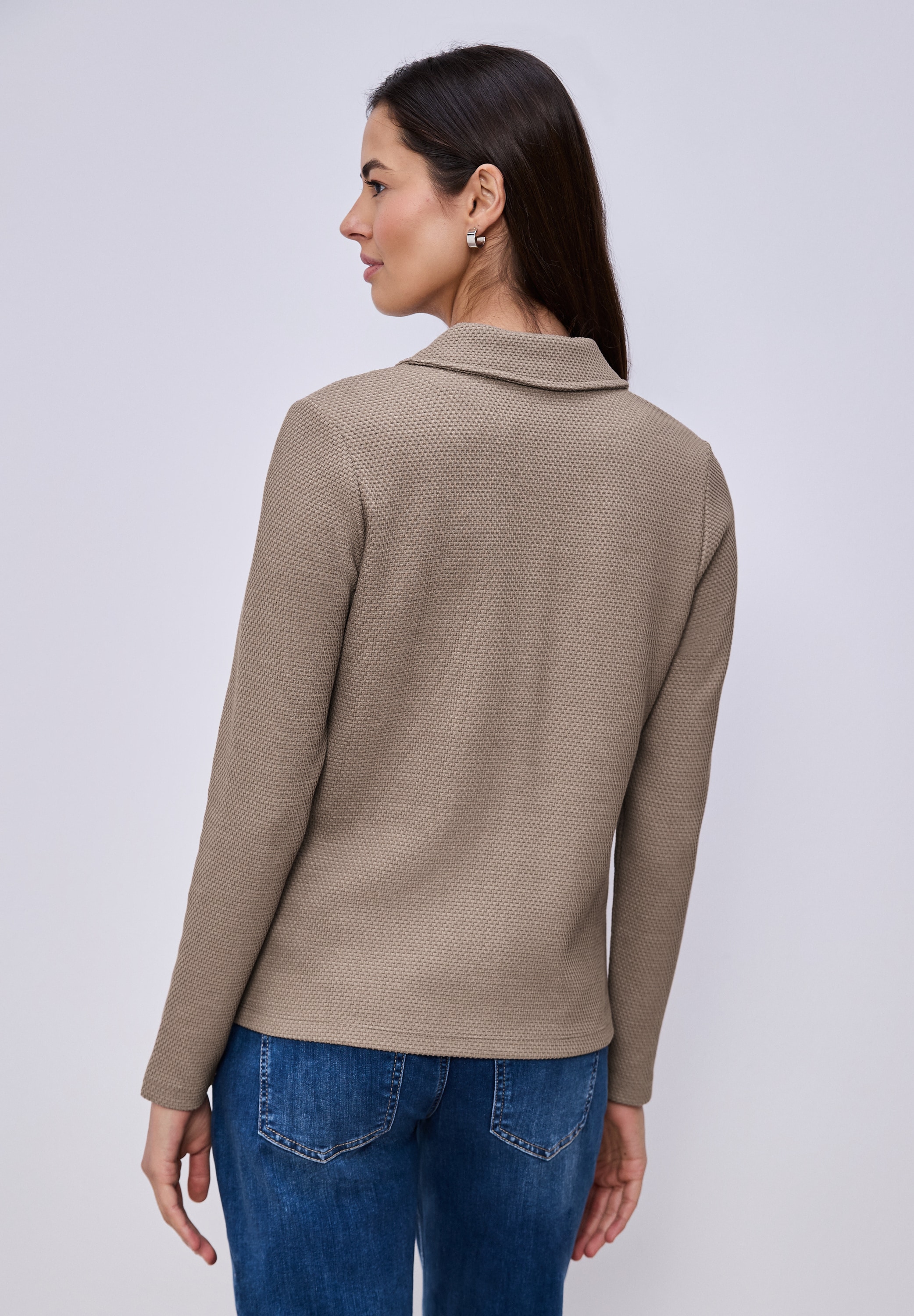 STREET ONE Kurzblazer mit Struktur