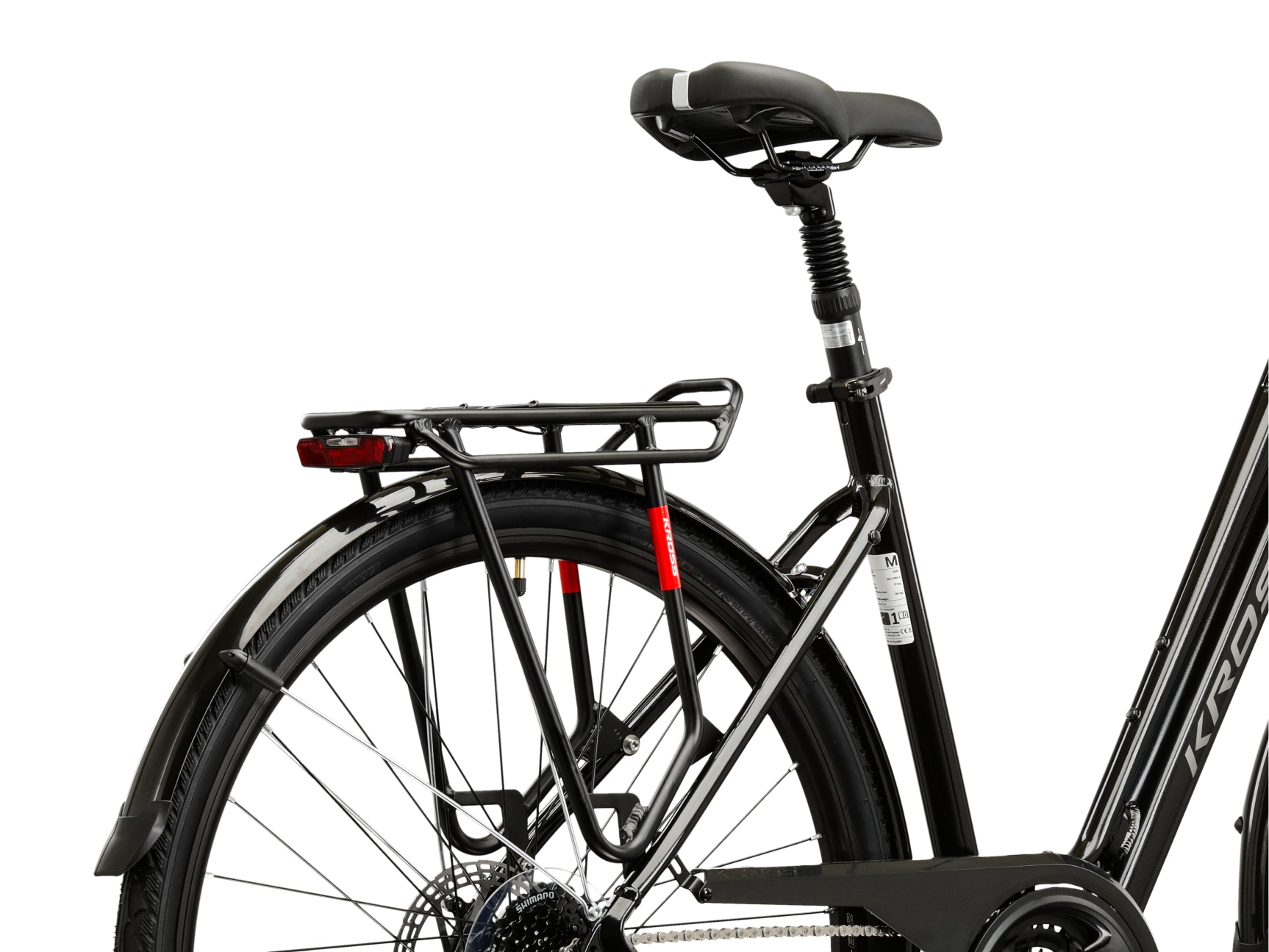 Kross Cityrad »Sentio 3.0 schwarz« 24 Gang Shimano ACERA M3020 Schaltwerk Kettenschaltung