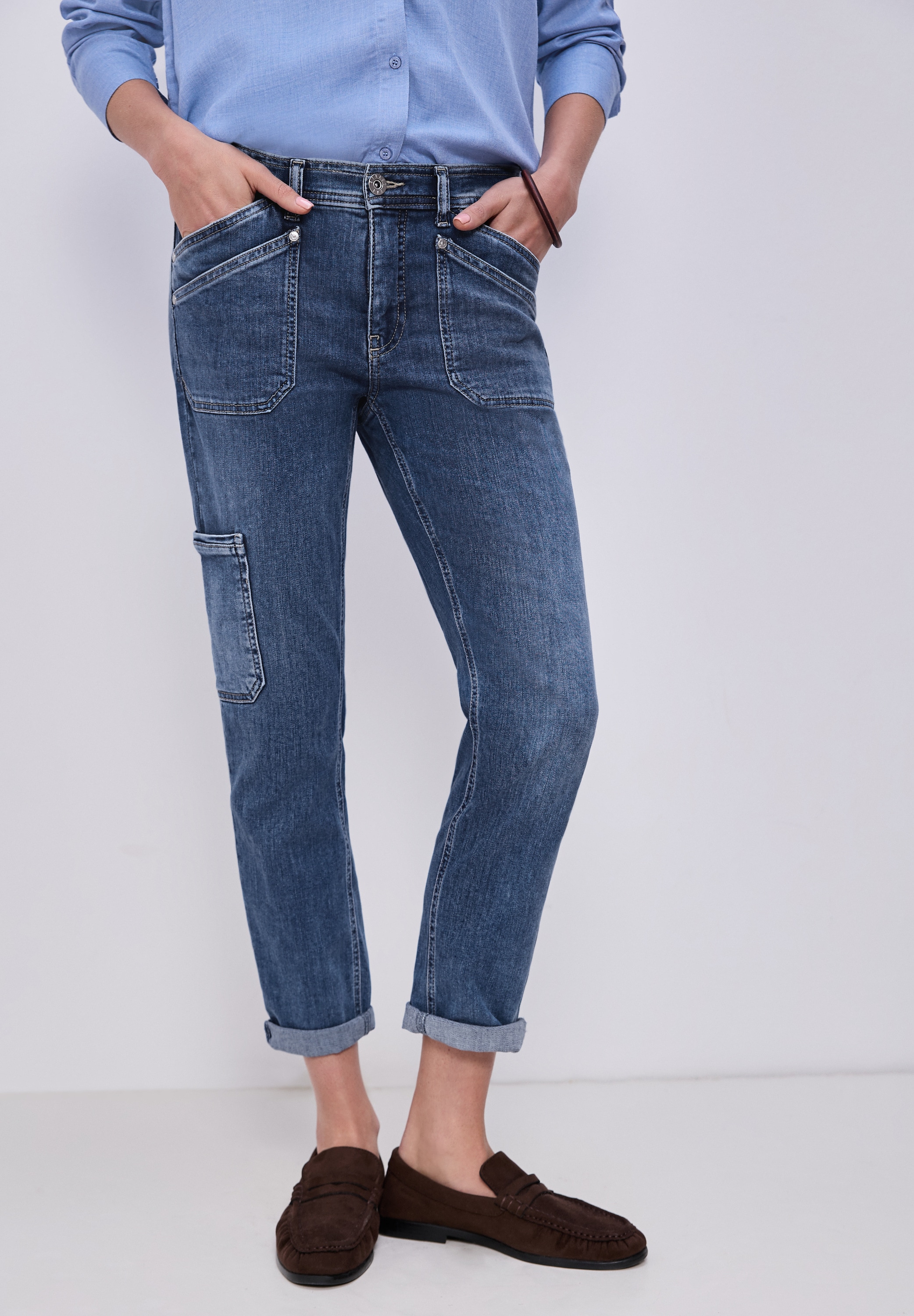 Cecil Loose-fit-Jeans im Loose Fit günstig online kaufen
