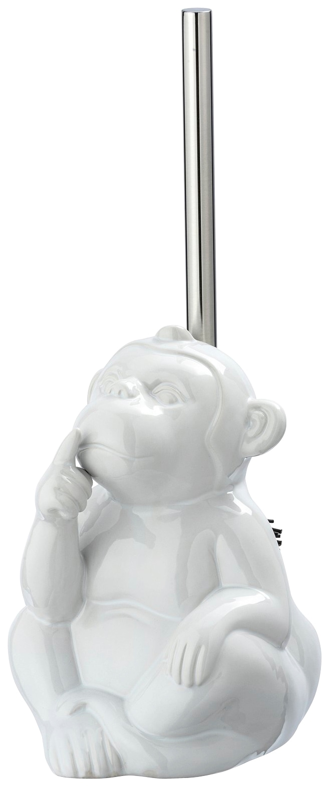 WENKO WC-Garnitur "Monkey", 1 St., aus Keramik, Keramik günstig online kaufen