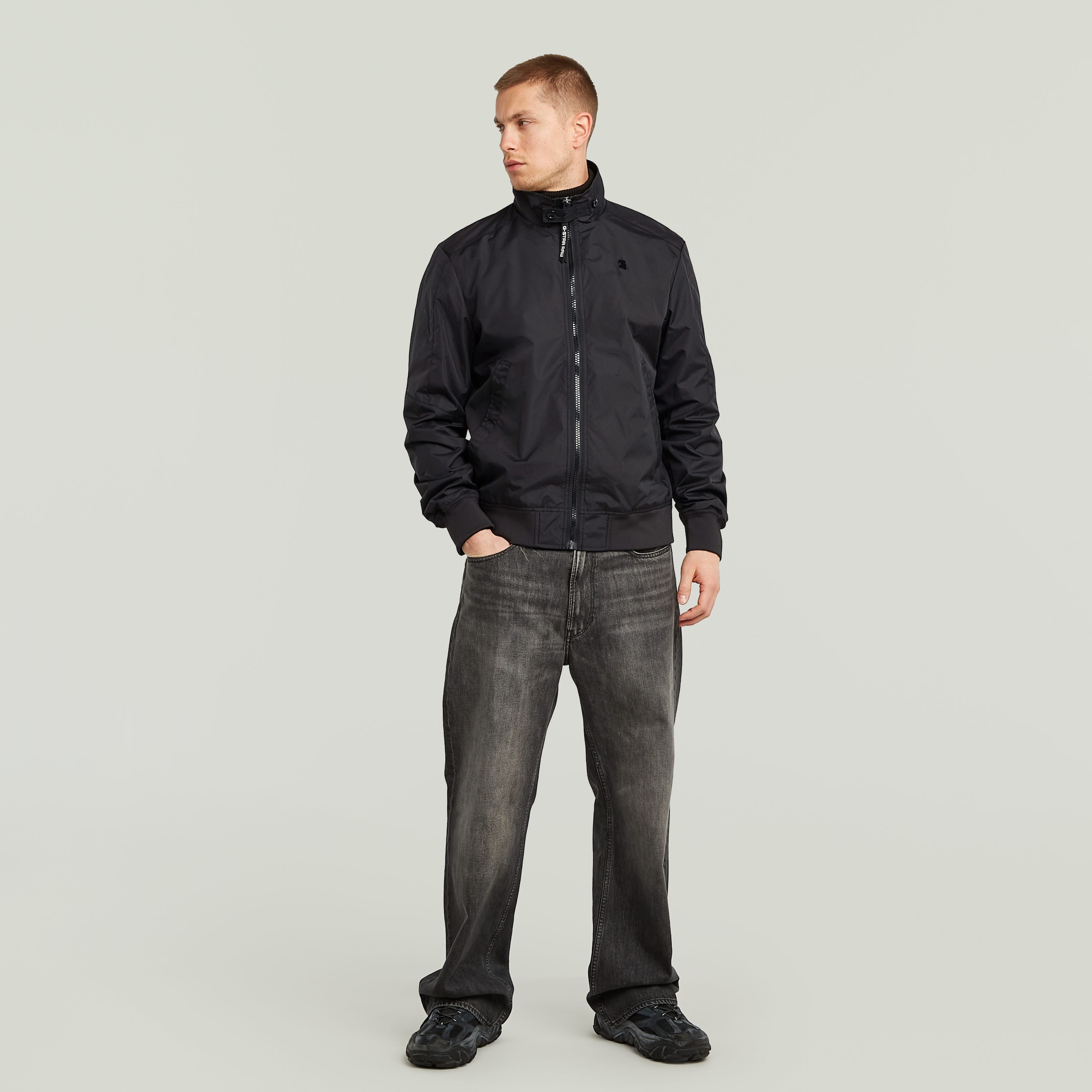 G-STAR Blouson »Track Jacket«, Stehkragen mit Riegel