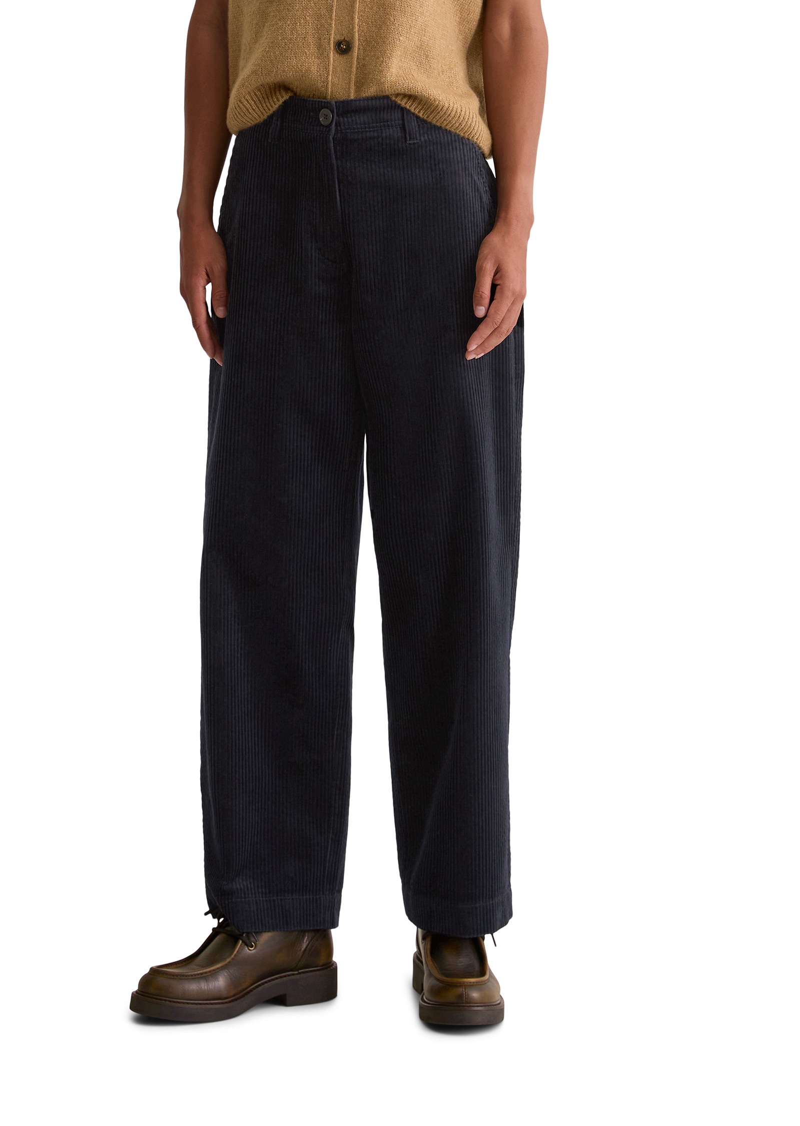 Marc OPolo 5-Pocket-Hose "Lande", loose fit aus Organic Cotton, Cordhose günstig online kaufen