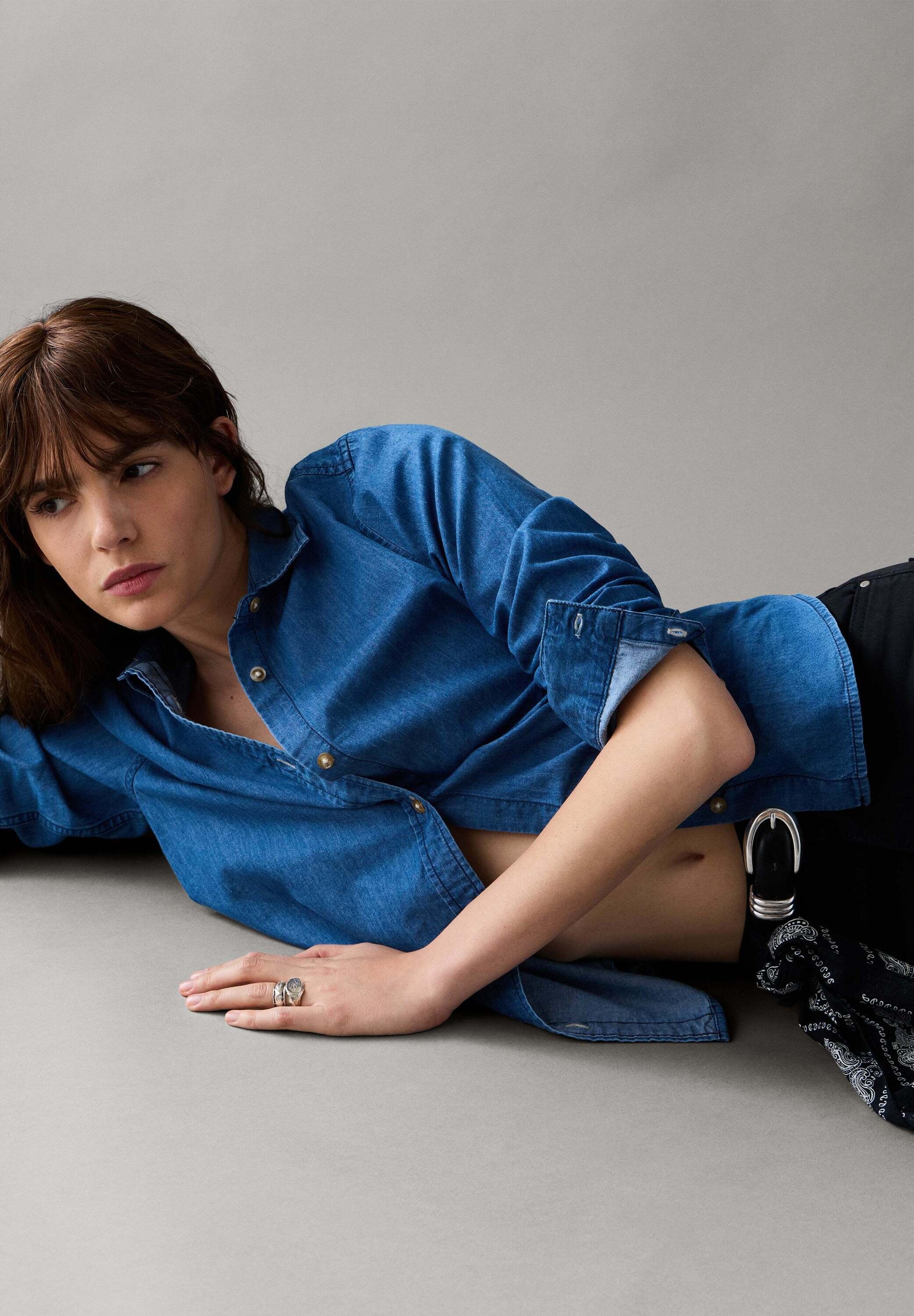 Pepe Jeans T-Shirt "denim shirt LANE CLASSIC BLOUSE"