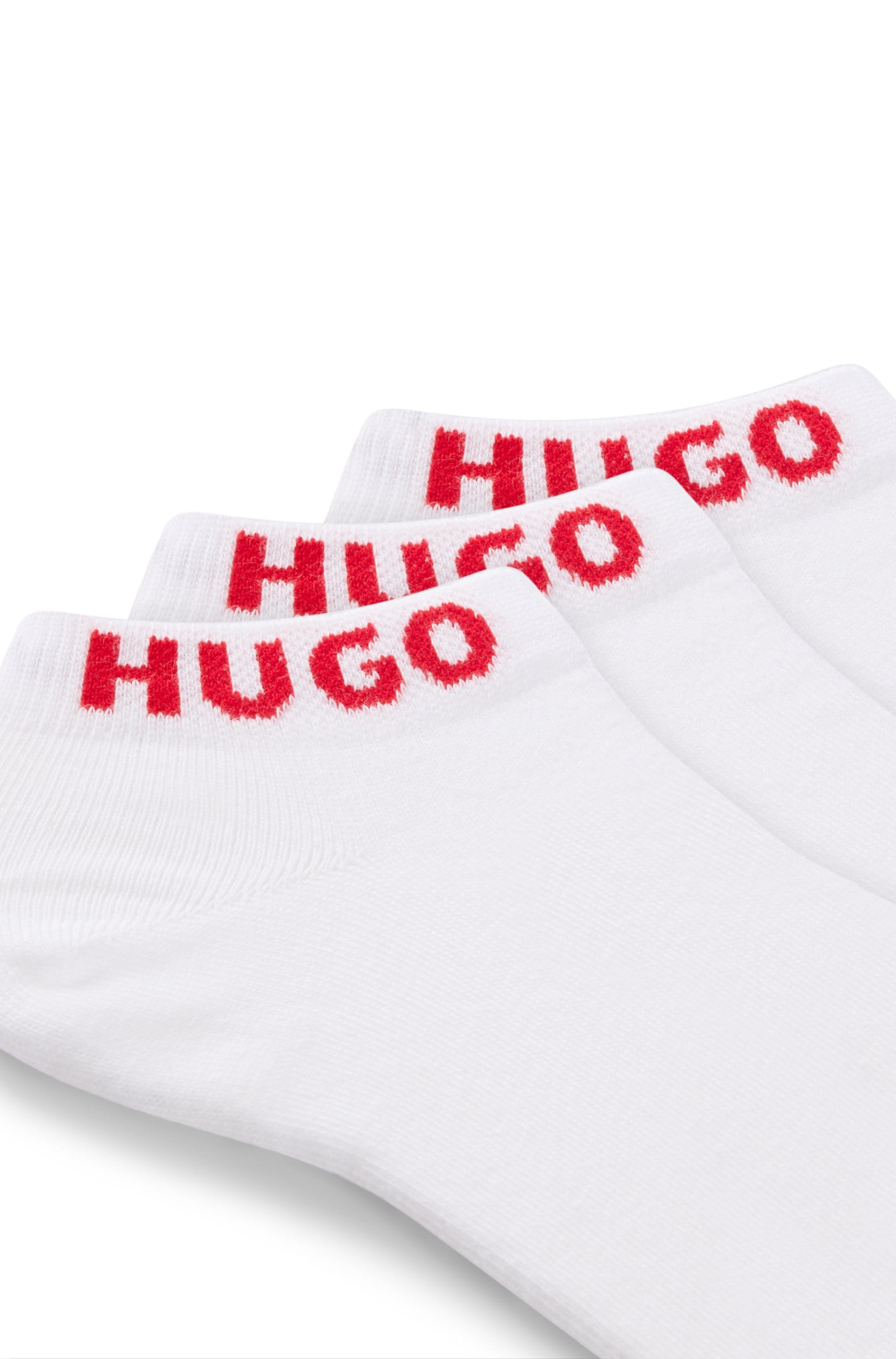 HUGO Underwear Freizeitsocken »3P AS UNI CC«, (Packung, 3er), mit Logostickerei