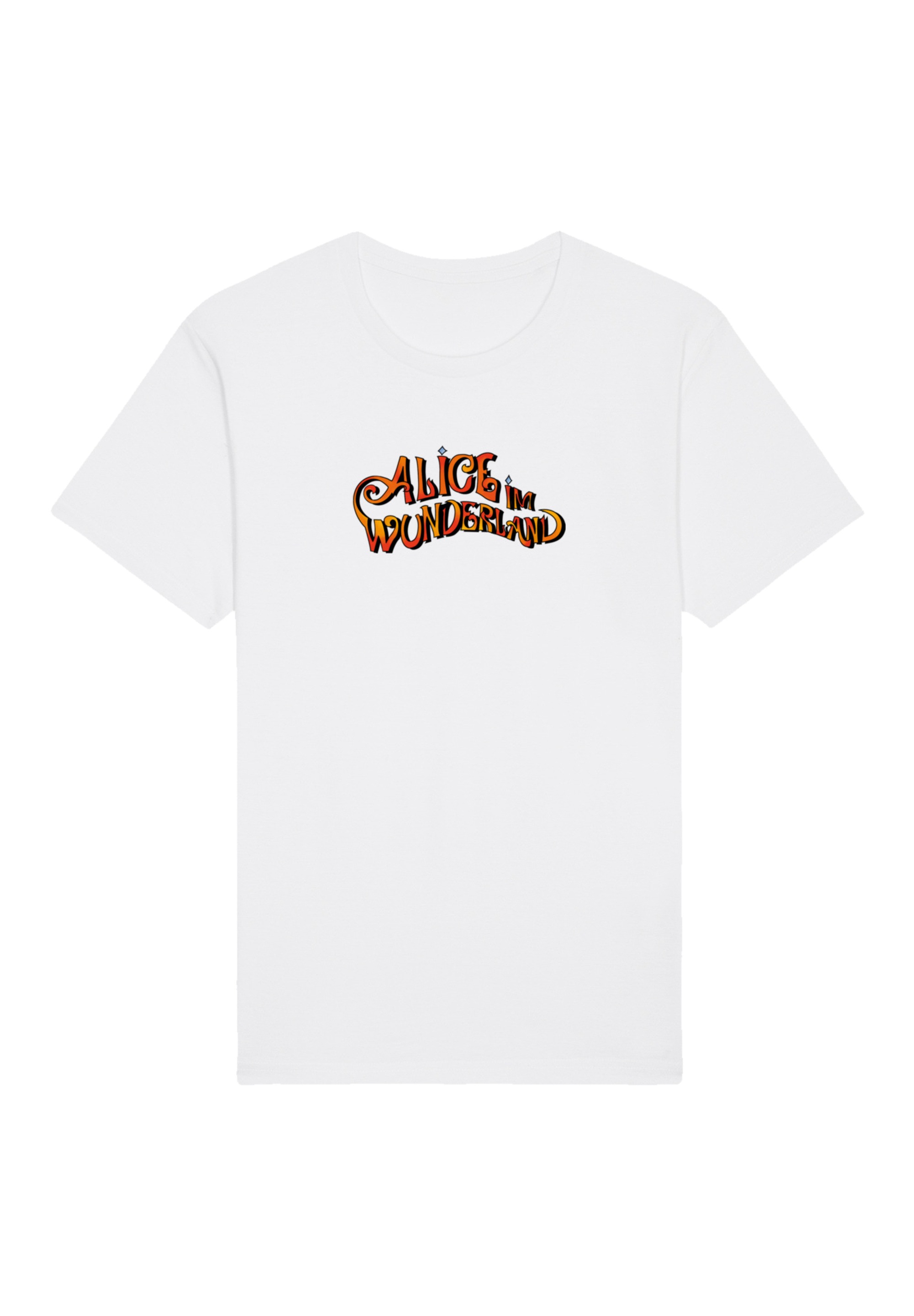 F4NT4STIC T-Shirt »Alice im Wunderland LOGO«, Premium Qualität, Zeichentrick, TV Serie