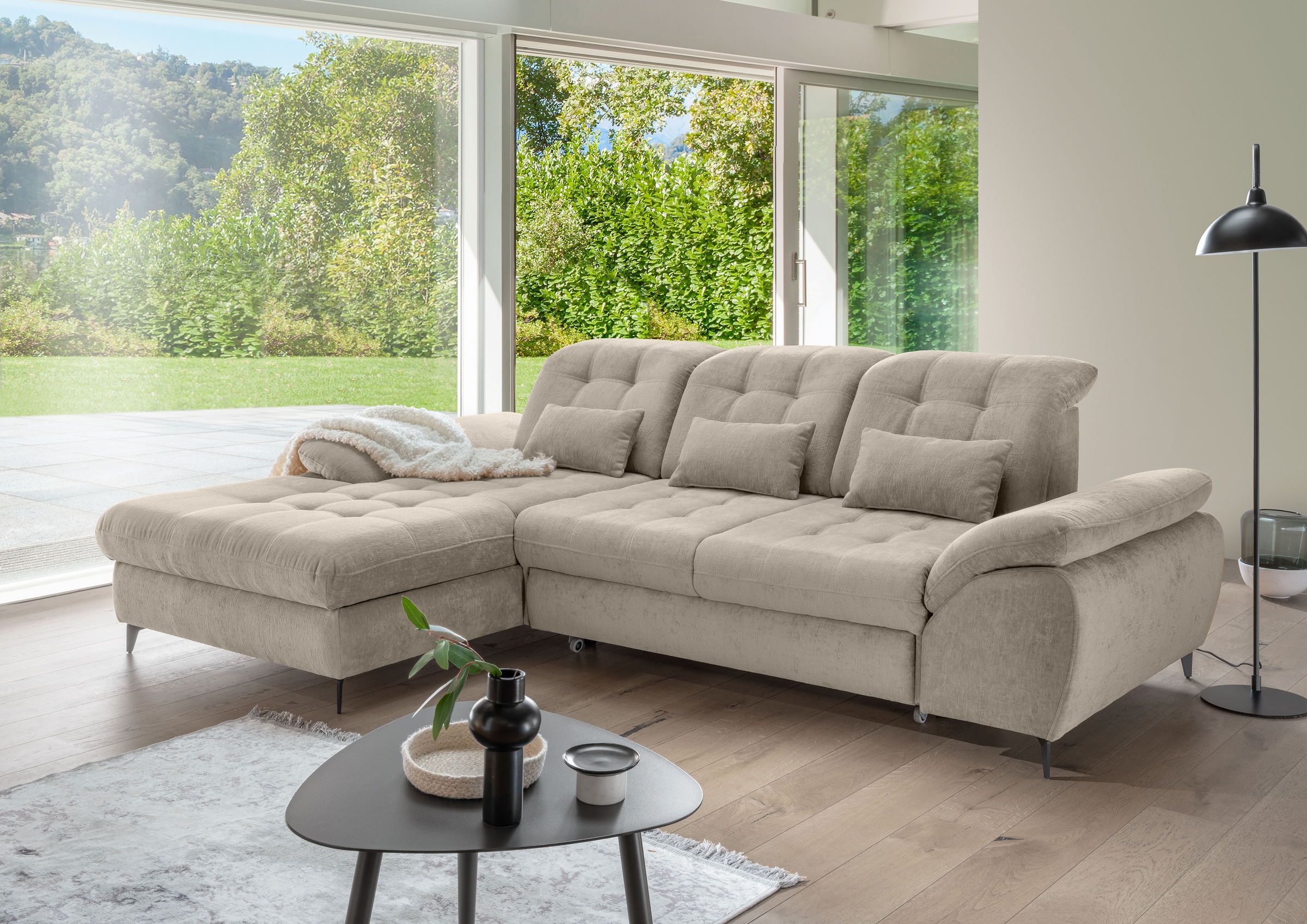 Home affaire Wohnlandschaft "Delphino" günstig online kaufen