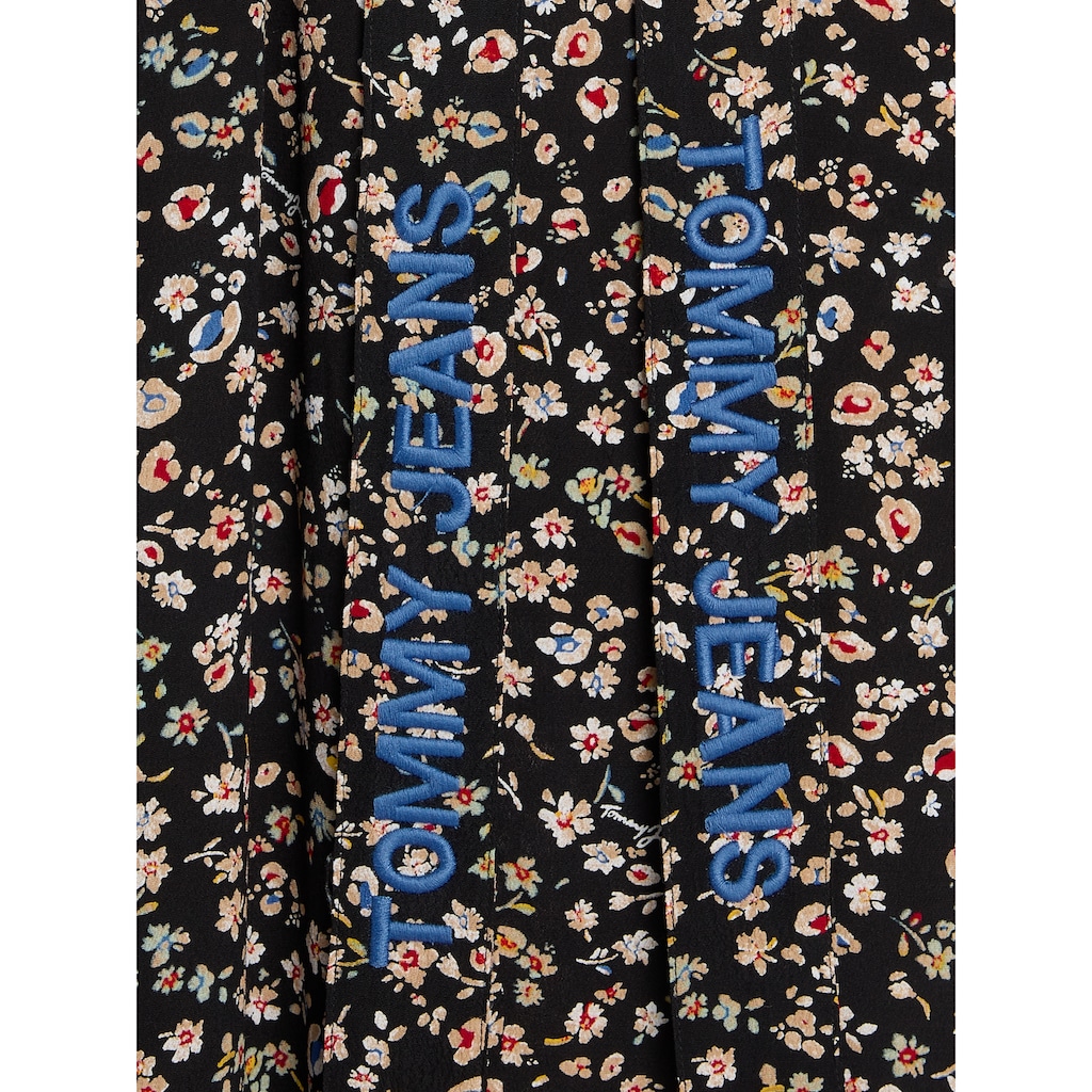 Tommy Jeans Shirtkleid »TJW FLORAL BELTED MIDI DRESS«, (2 tlg.), mit floralem Print & Gürtel