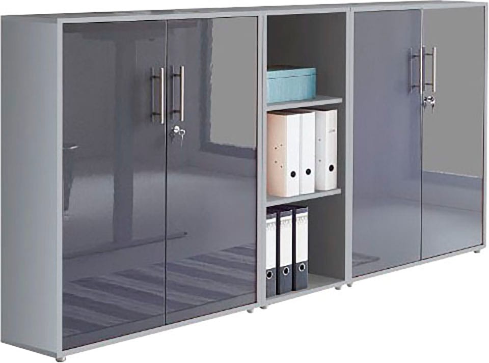 BMG Möbel Büromöbel-Set »Tabor«, (Set, 3 tlg.)