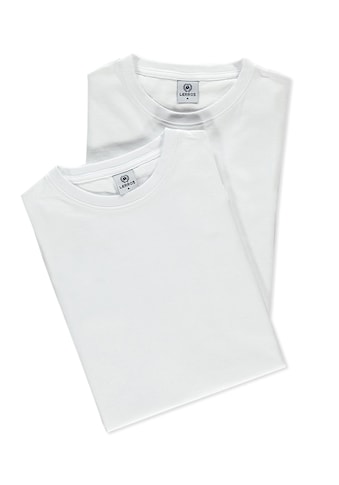 T-Shirt »LERROS Rundhals Doppelpack T-Shirt in Premium Baumwollqualität«