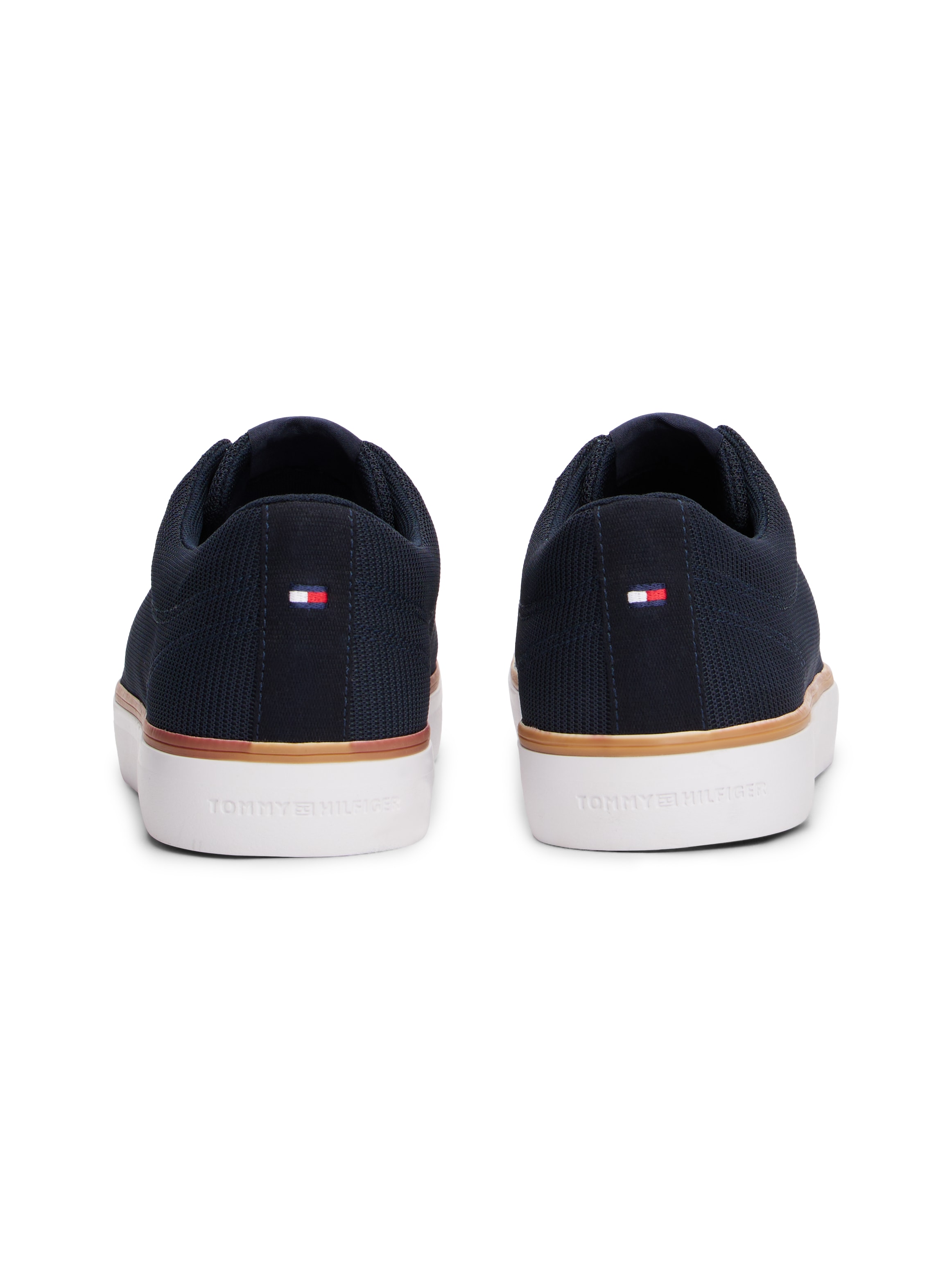 Tommy Hilfiger Sneaker »TH HI VULC CORE LOW II MESH«, Basic, Schnürschuh, Halbschuh, Freizeitschuh mit Logoschriftzug