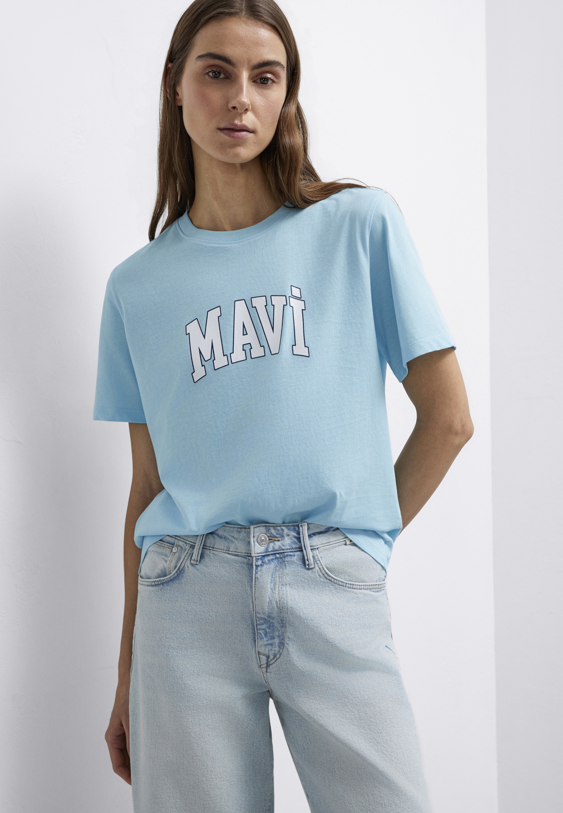 Mavi T-Shirt "LOGO PRINTED T-SHIRT" Logo T-Shirt günstig online kaufen