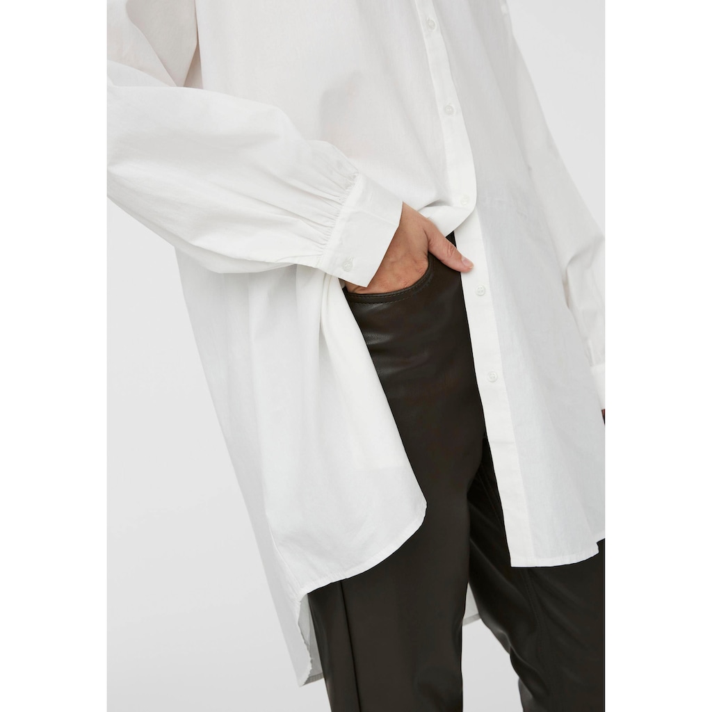 Vero Moda Longbluse »VMBINA L/S OVERSIZE SHIRT WVN«