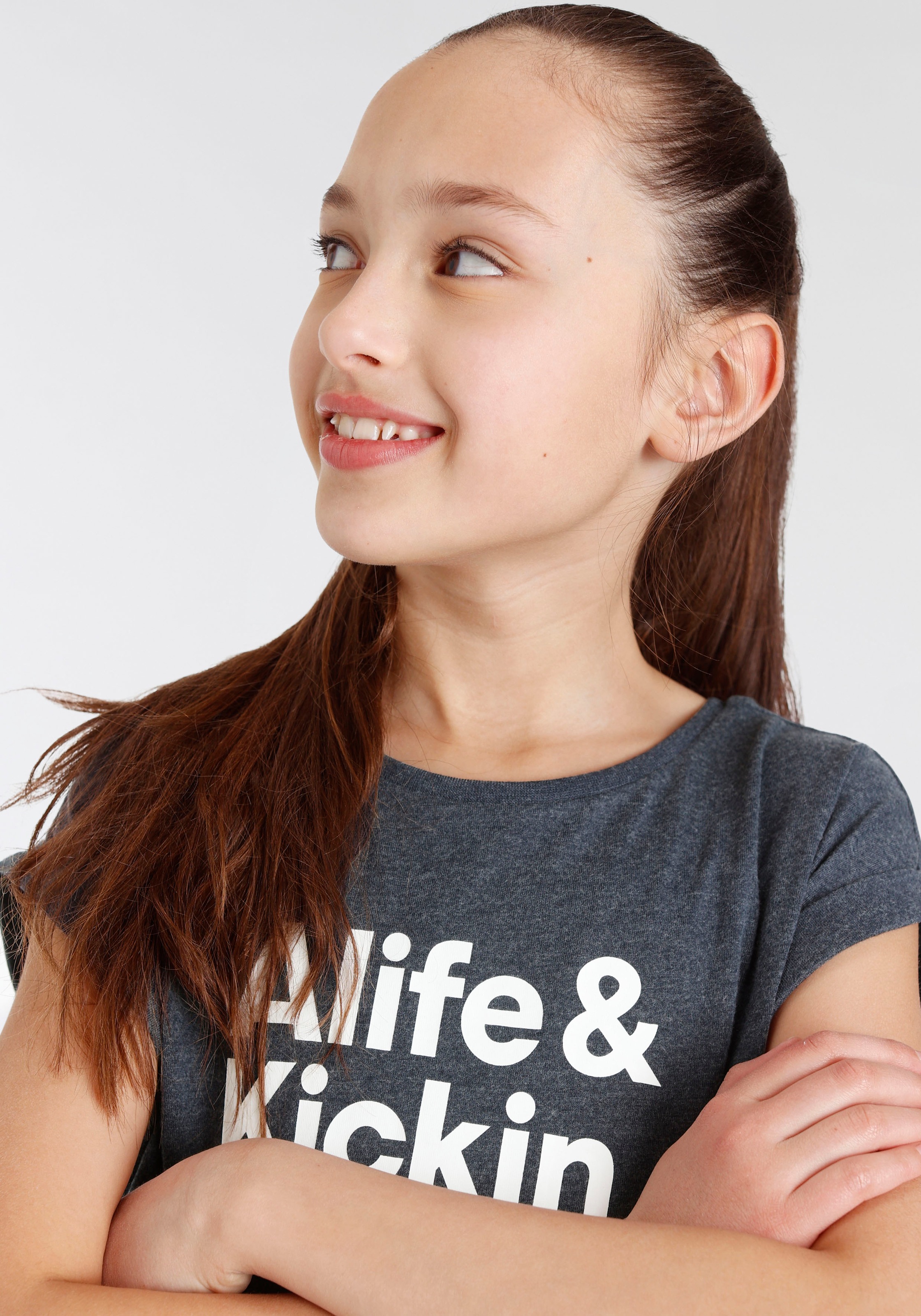 Alife & Kickin für »mit MARKE! Kickin bestellen Alife online & BAUR T-Shirt NEUE Kids. Druck«, Logo 