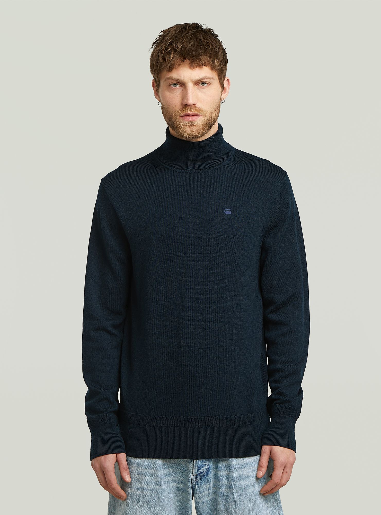 G-STAR Longpullover "Premium Core Turtle Strickpullover"