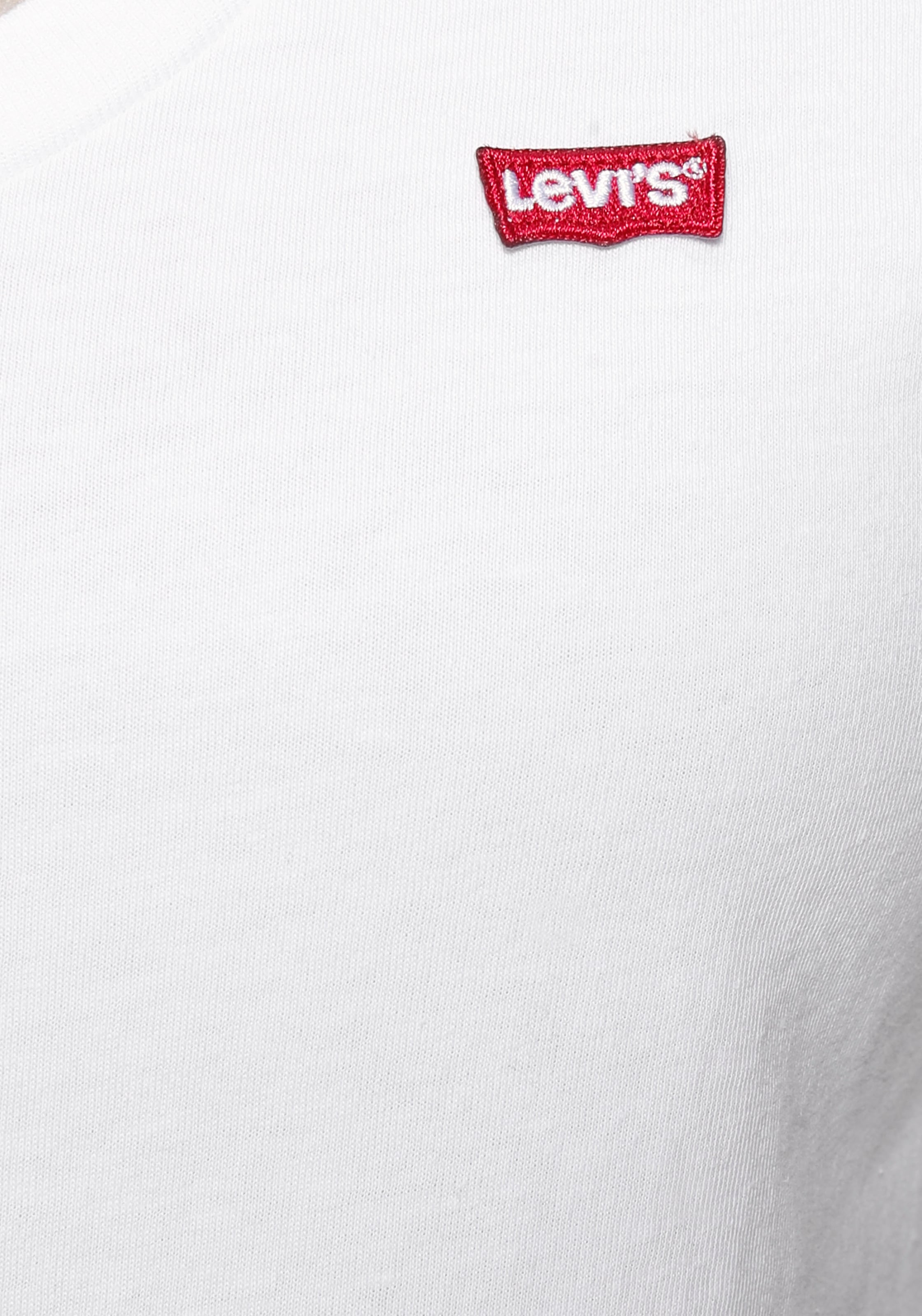 Levi's® V-Shirt »Perfect Tee«, mit kleinem Batwing- Logo