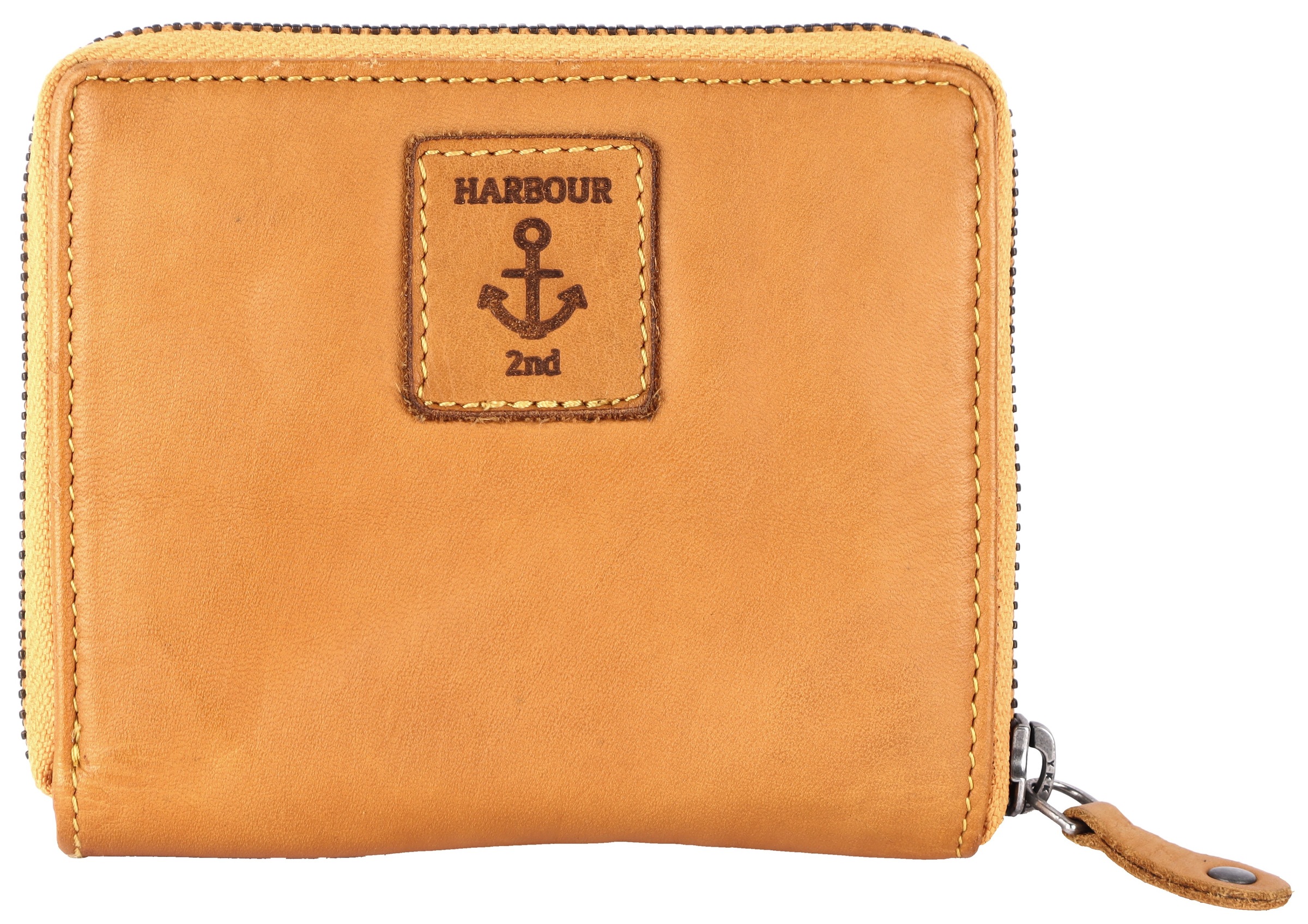 HARBOUR 2ND Damen Geldbörse "Komet"mustard, Leder, Kleinlederwaren, Geldbeutel Damenbörse Portemonnaie