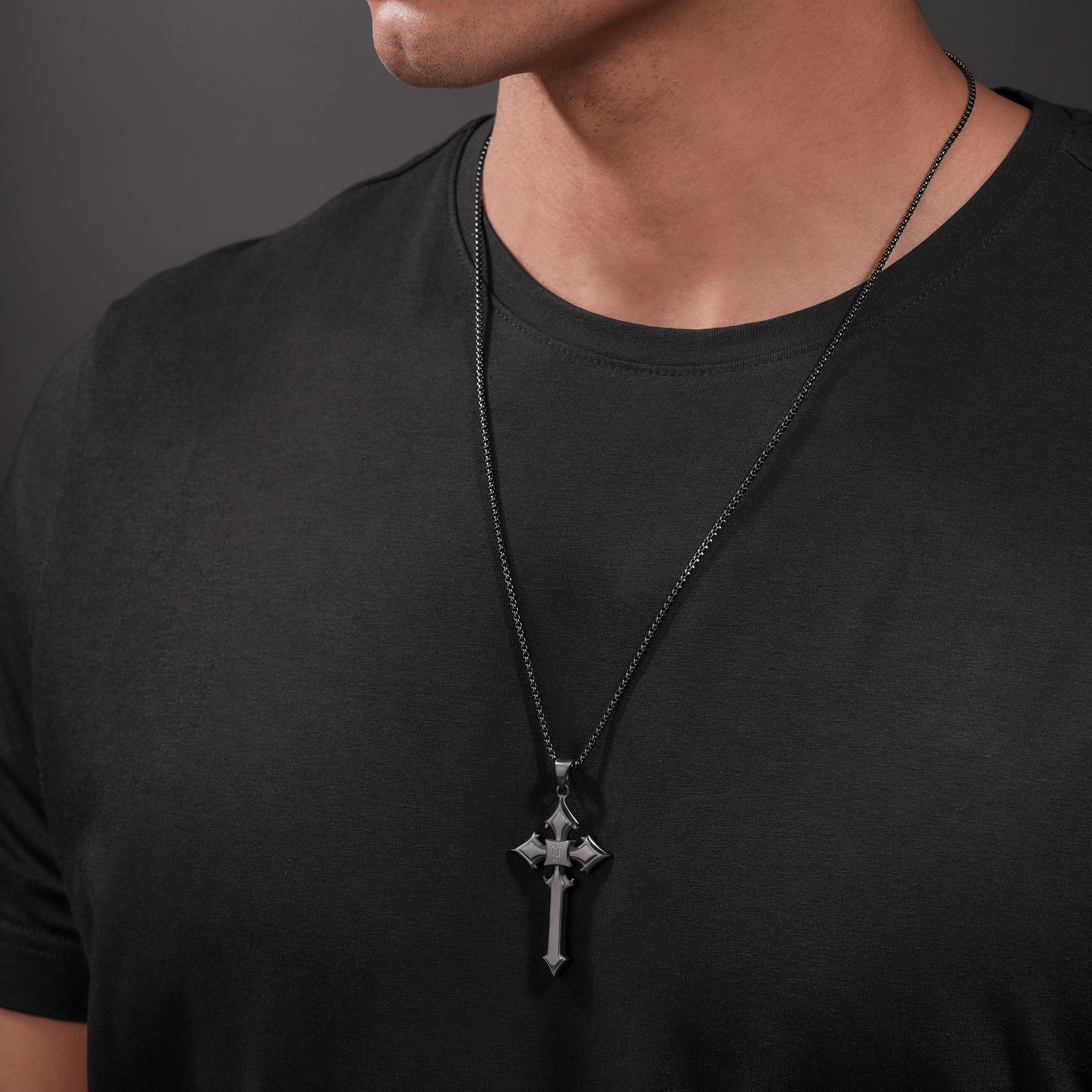 Police Kette mit Anhänger »Covenant Kreuz«