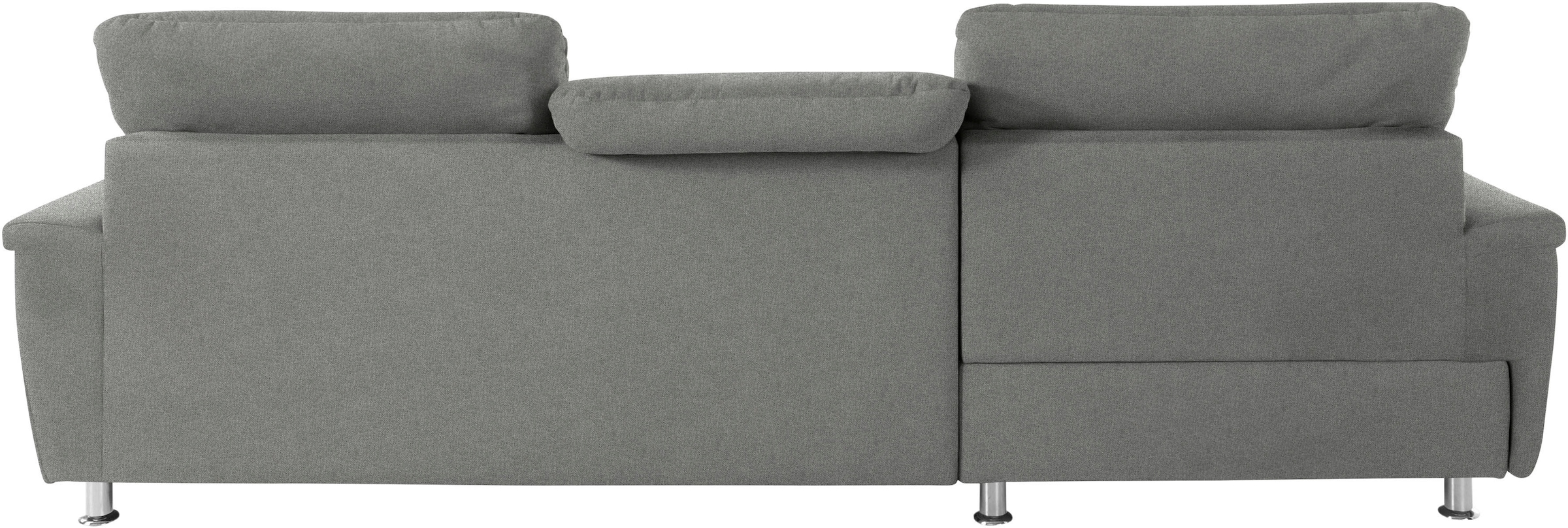 DOMO collection Ecksofa »Franzi L-Form«, wahlweise mit Kopfteilverstellung (dann Tiefe: 170 cm)