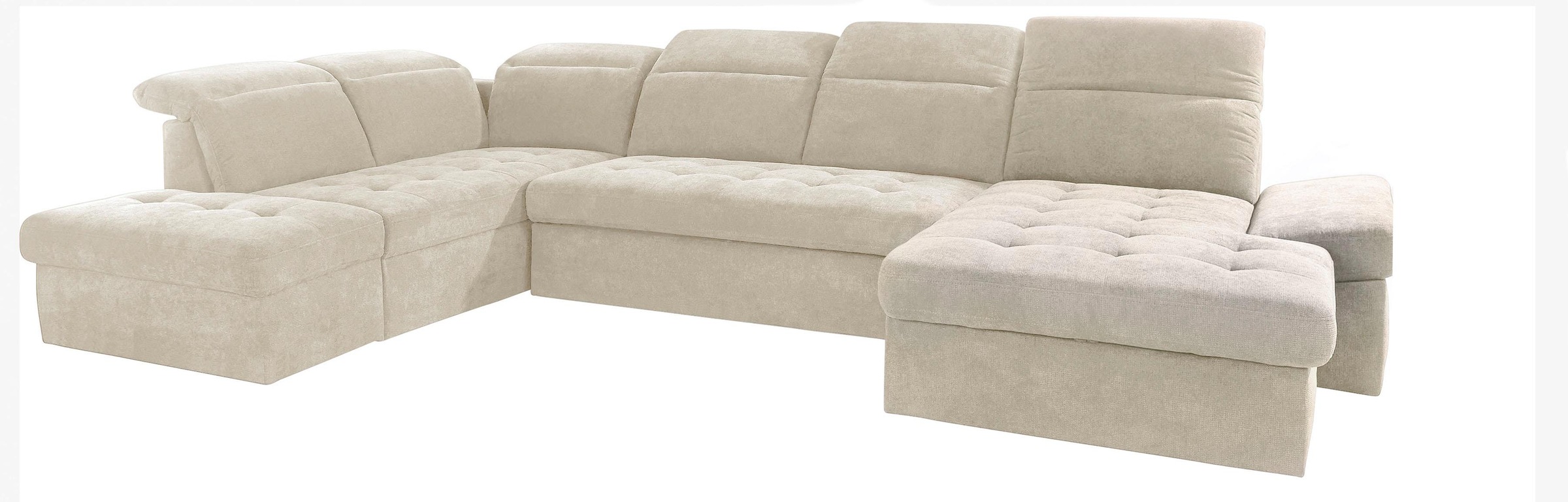 sit&more Wohnlandschaft "Stardust U-Form", inklusive Kopfteilverstellung un günstig online kaufen