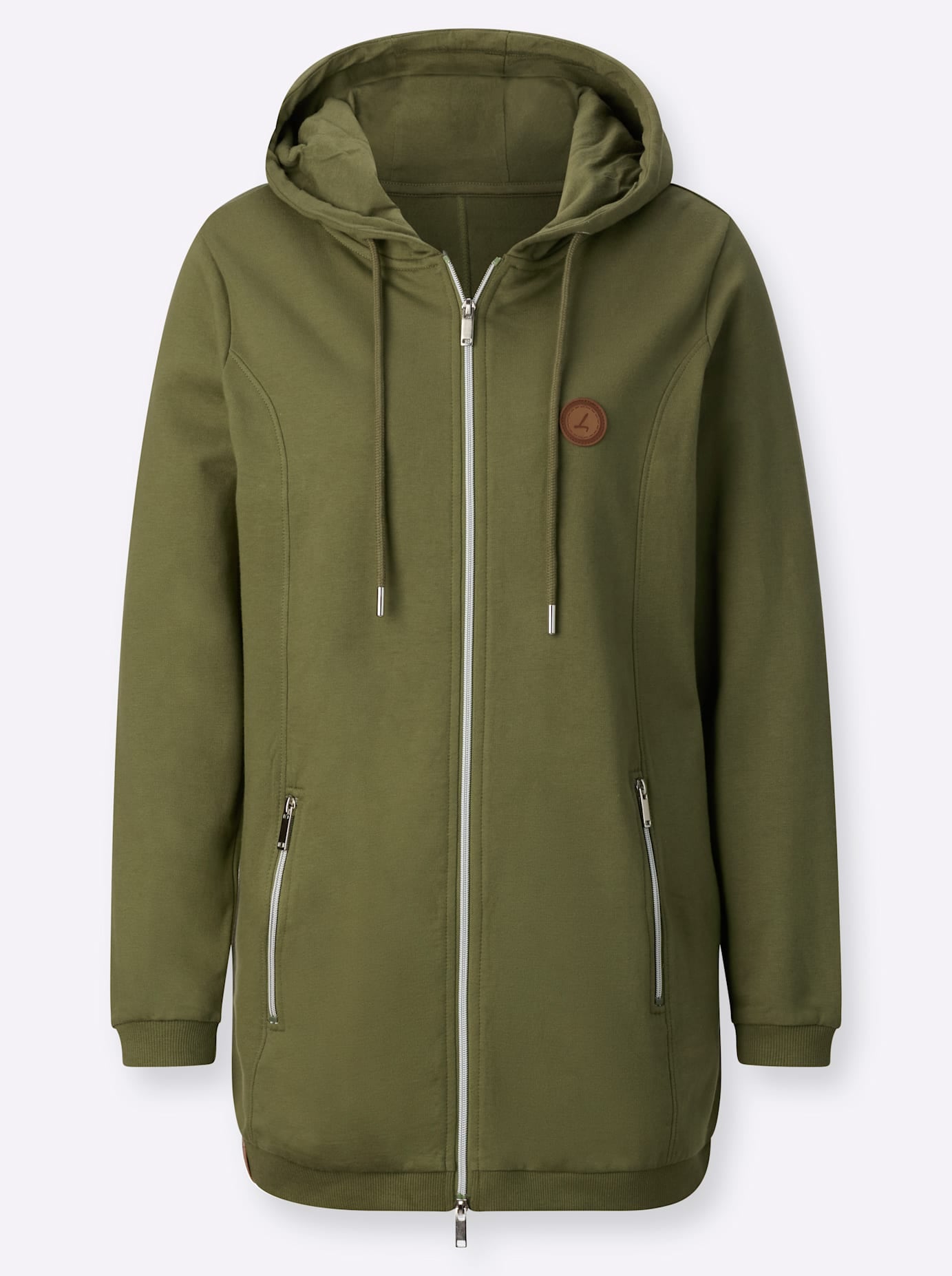 Casual Looks Shirtjacke »Sweatjacke«, (1 tlg.)
