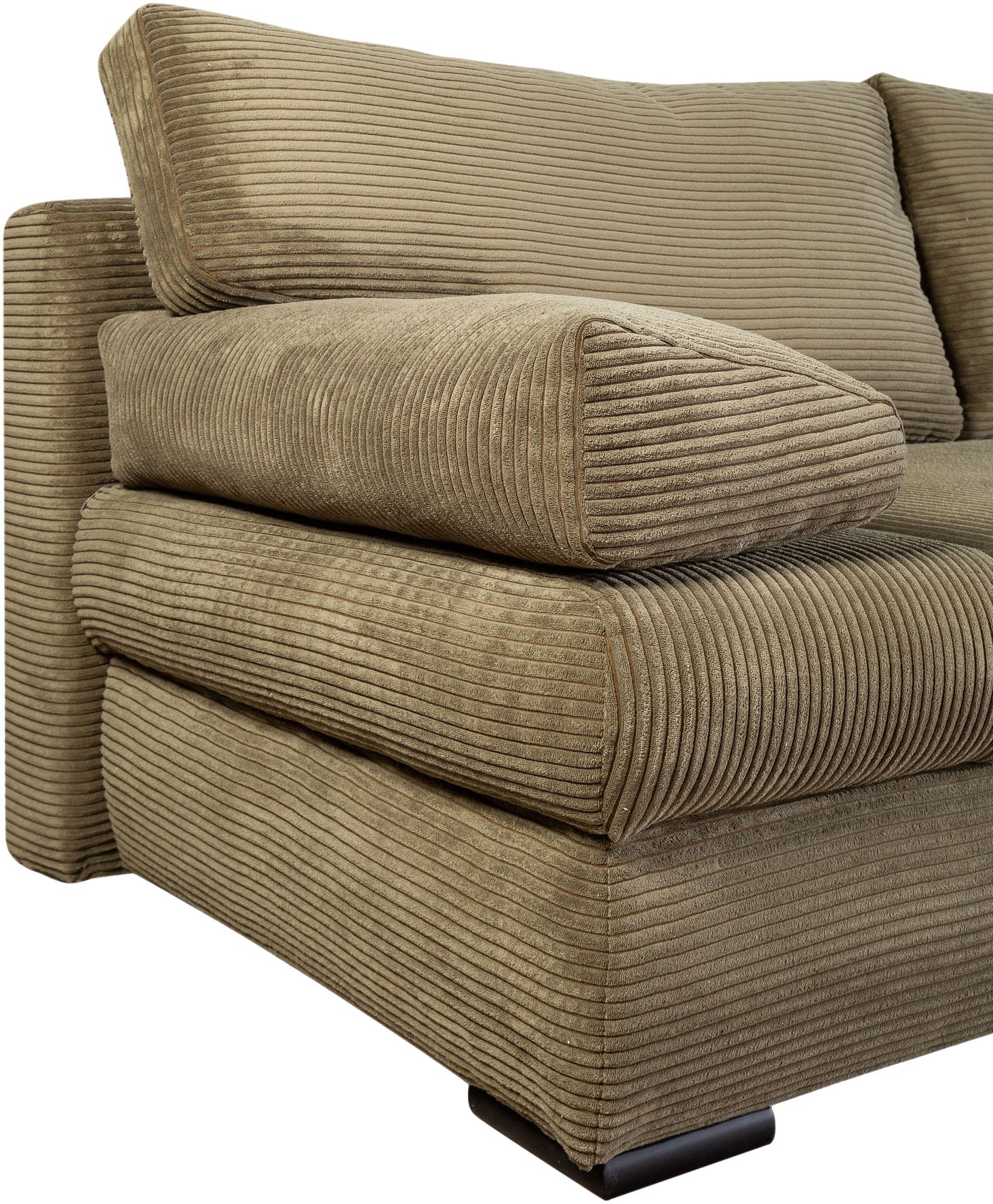 COLLECTION AB Schlafsofa »Tina Breite 200 cm, Liegefl. 146x200 cm« mit Bettfunktion, Bettkasten & 2 Armlehnenkissen, Bonell-Federkern