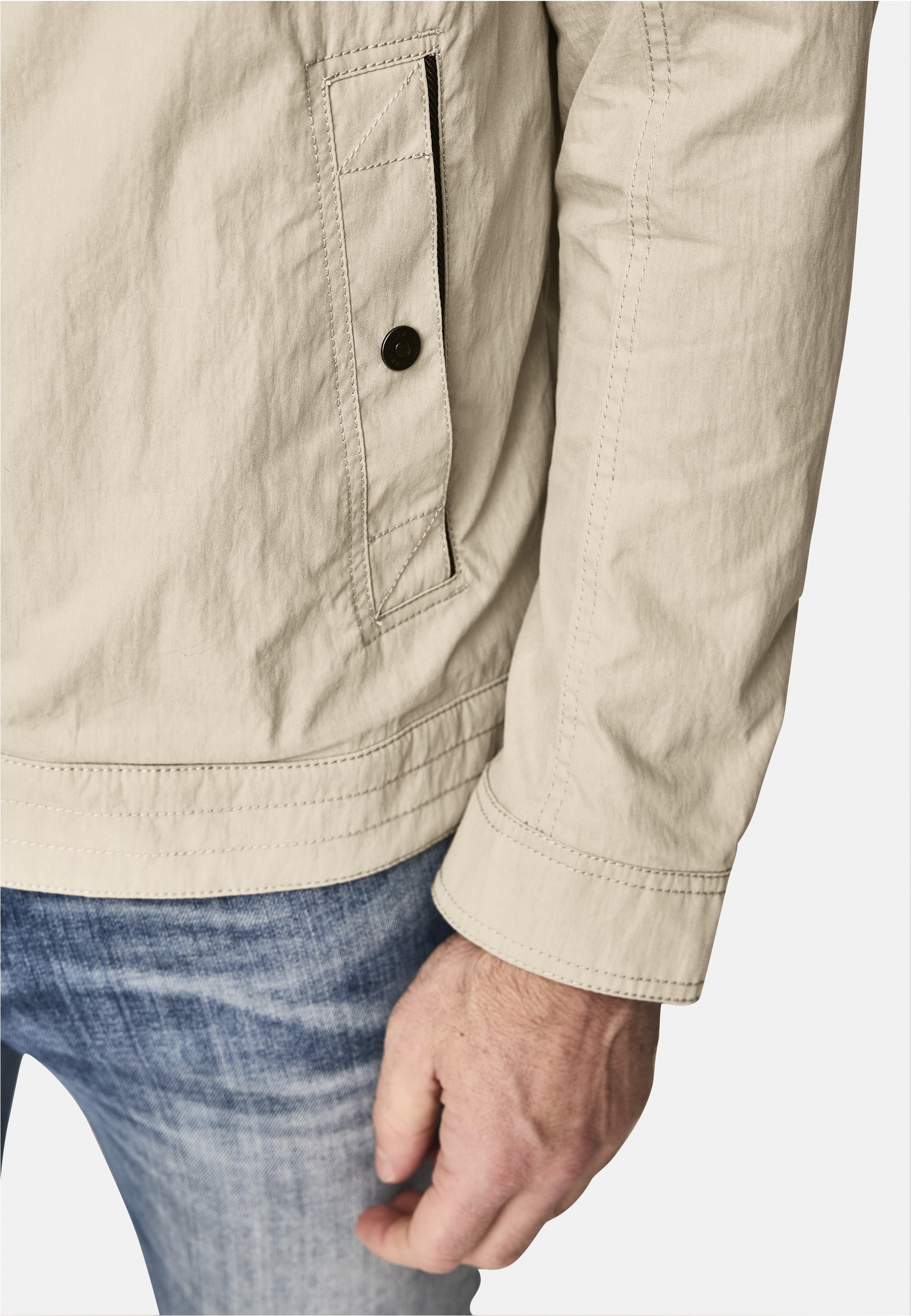 New Canadian Outdoorjacke »COTTON-MIX«, (1 St.), mit angenehmem Netzfutter