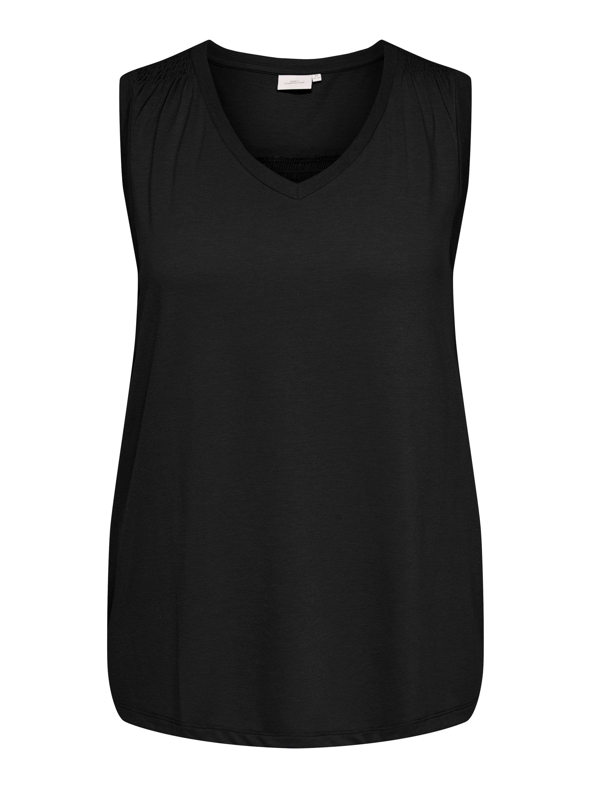 ONLY CARMAKOMA V-Shirt "CARCORAL S/L V-NECK TEE JRS"