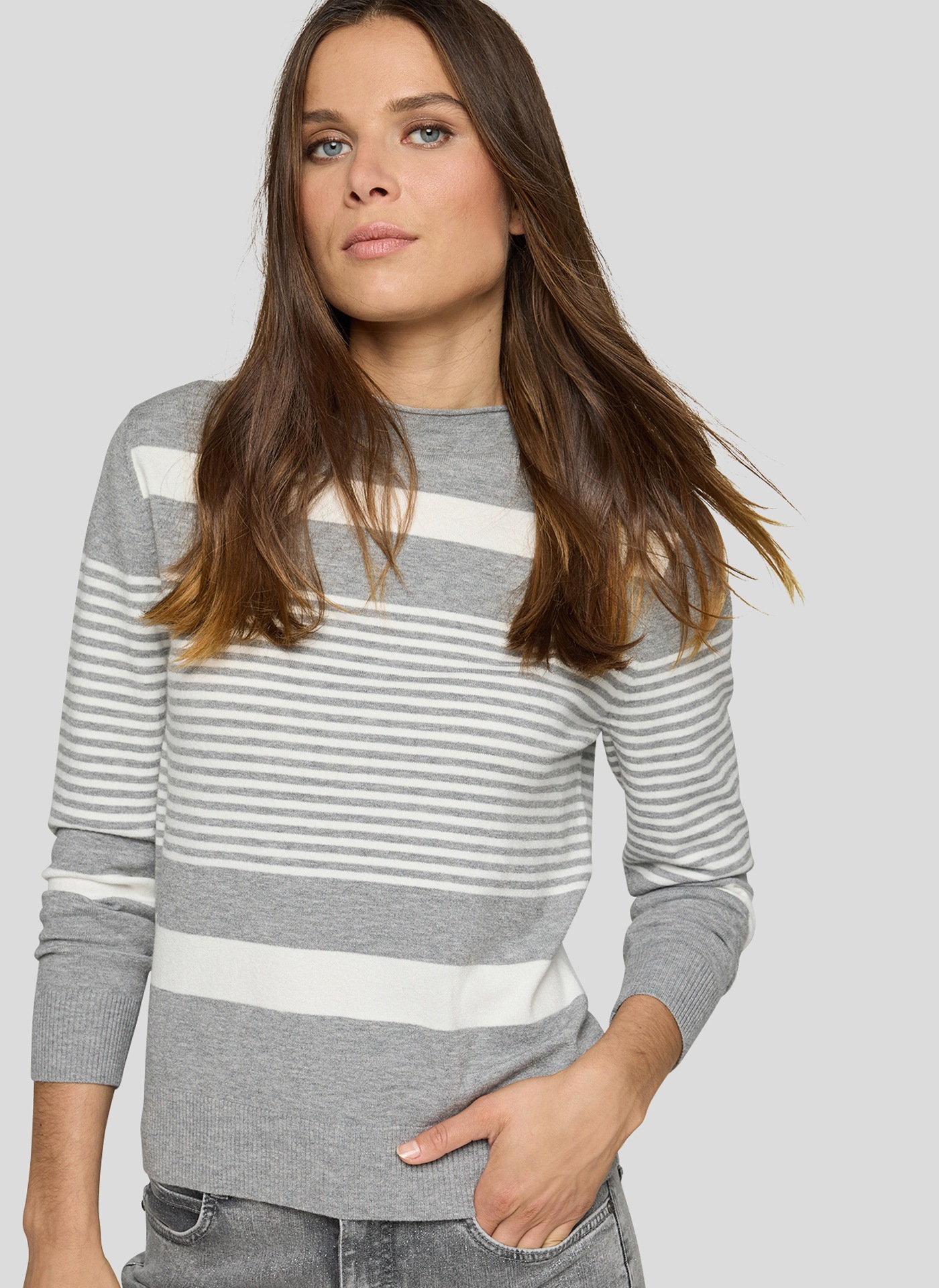 RABE Pullover Women's Gray 44 3