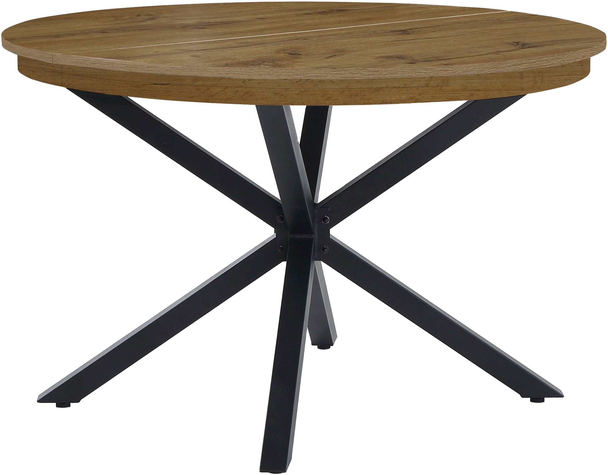 Jockenhöfer Gruppe Esstisch "Olbia", rund, ausziehbar (120-160cm), platzspa günstig online kaufen