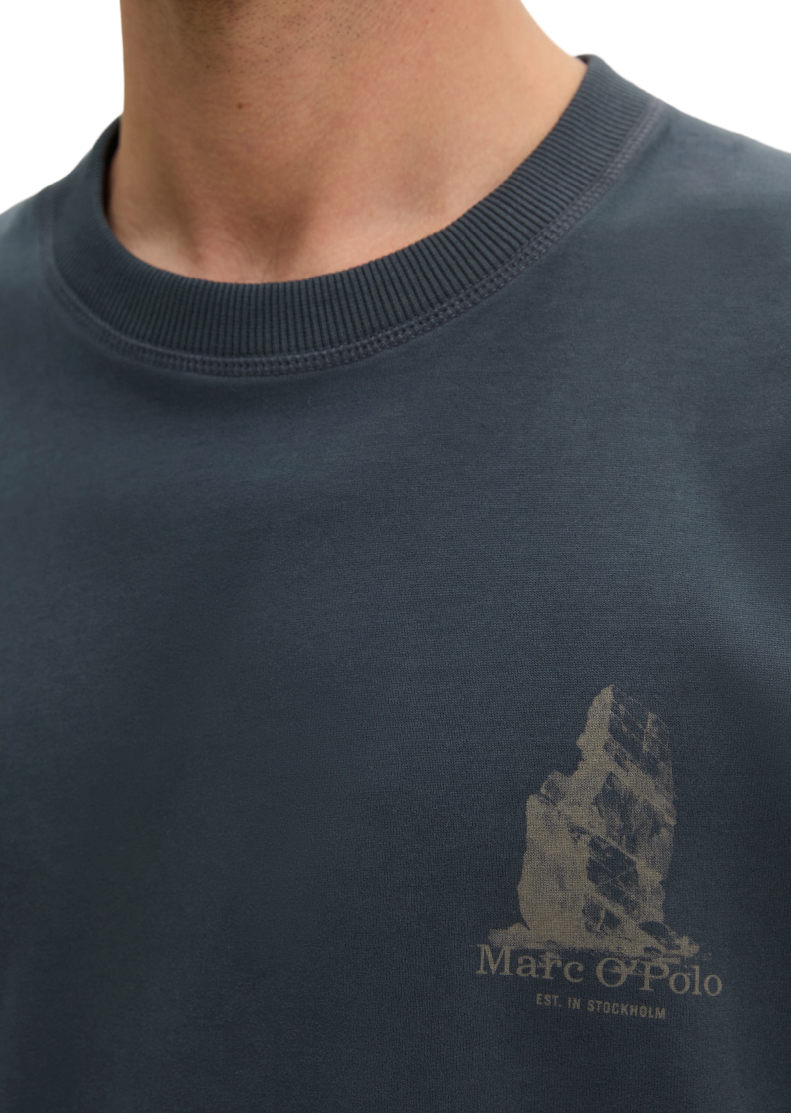 Marc O'Polo T-Shirt »mit großem Rückenprint«
