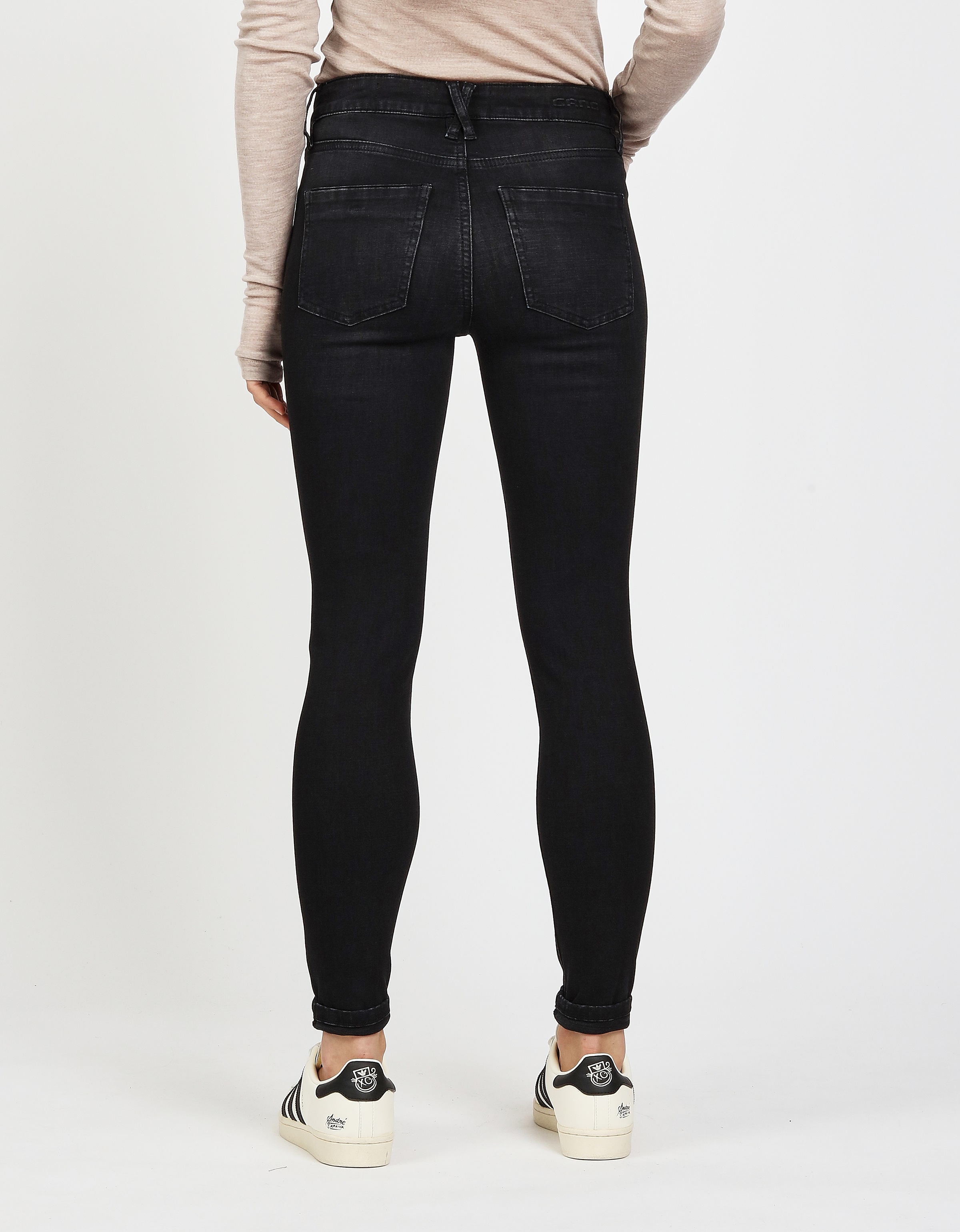 GANG Skinny-fit-Jeans "94LAYLA", mit Used-Effekten günstig online kaufen