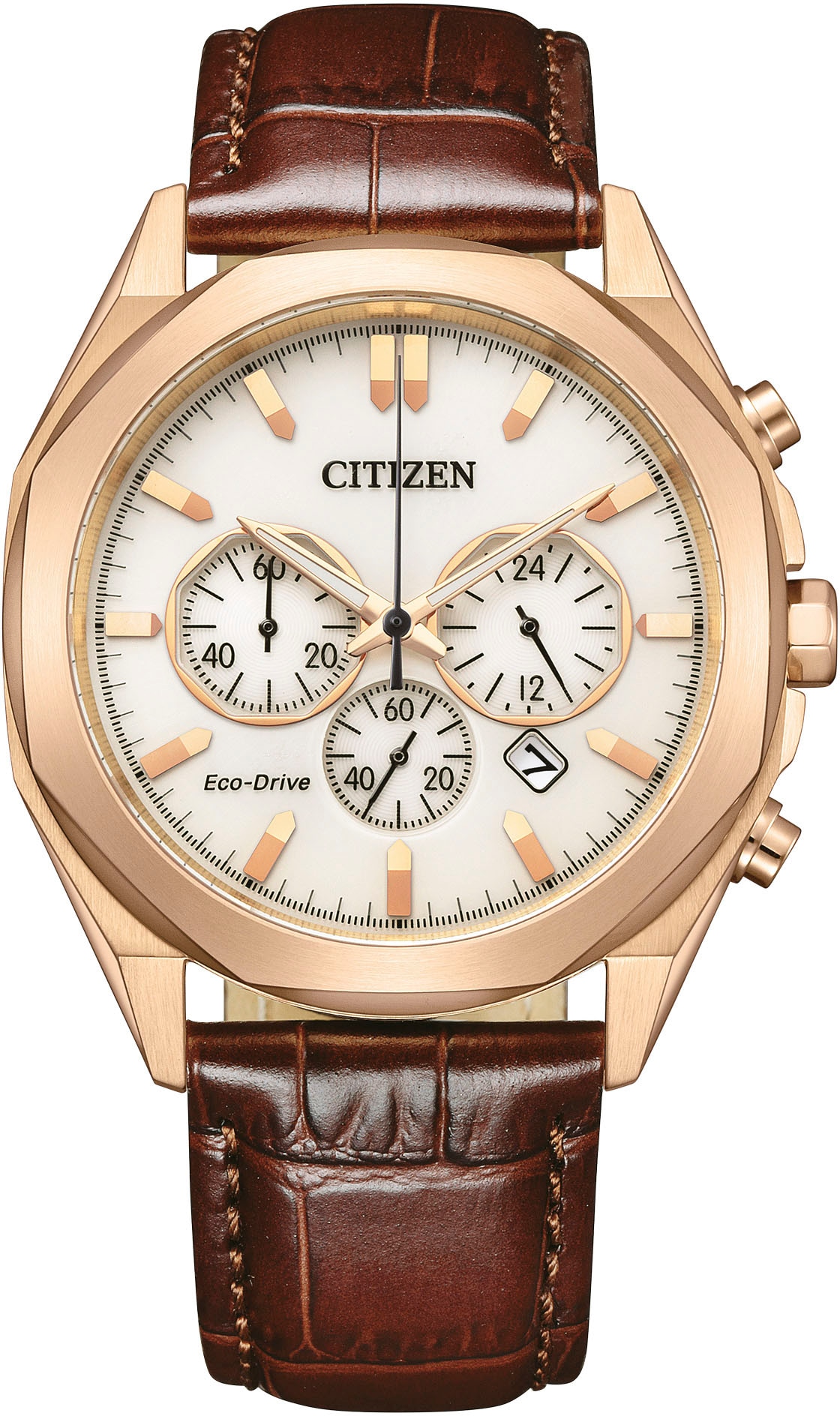 Citizen Chronograph »CA4593-15A«, Armbanduhr, Herrenuhr, Solar, Stoppfunktion