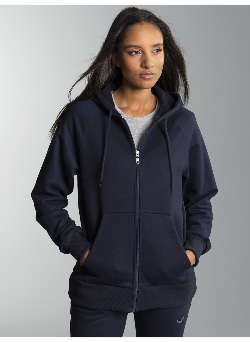 Trigema Sweatjacke »TRIGEMA Sweatjacke mit Kapuze«