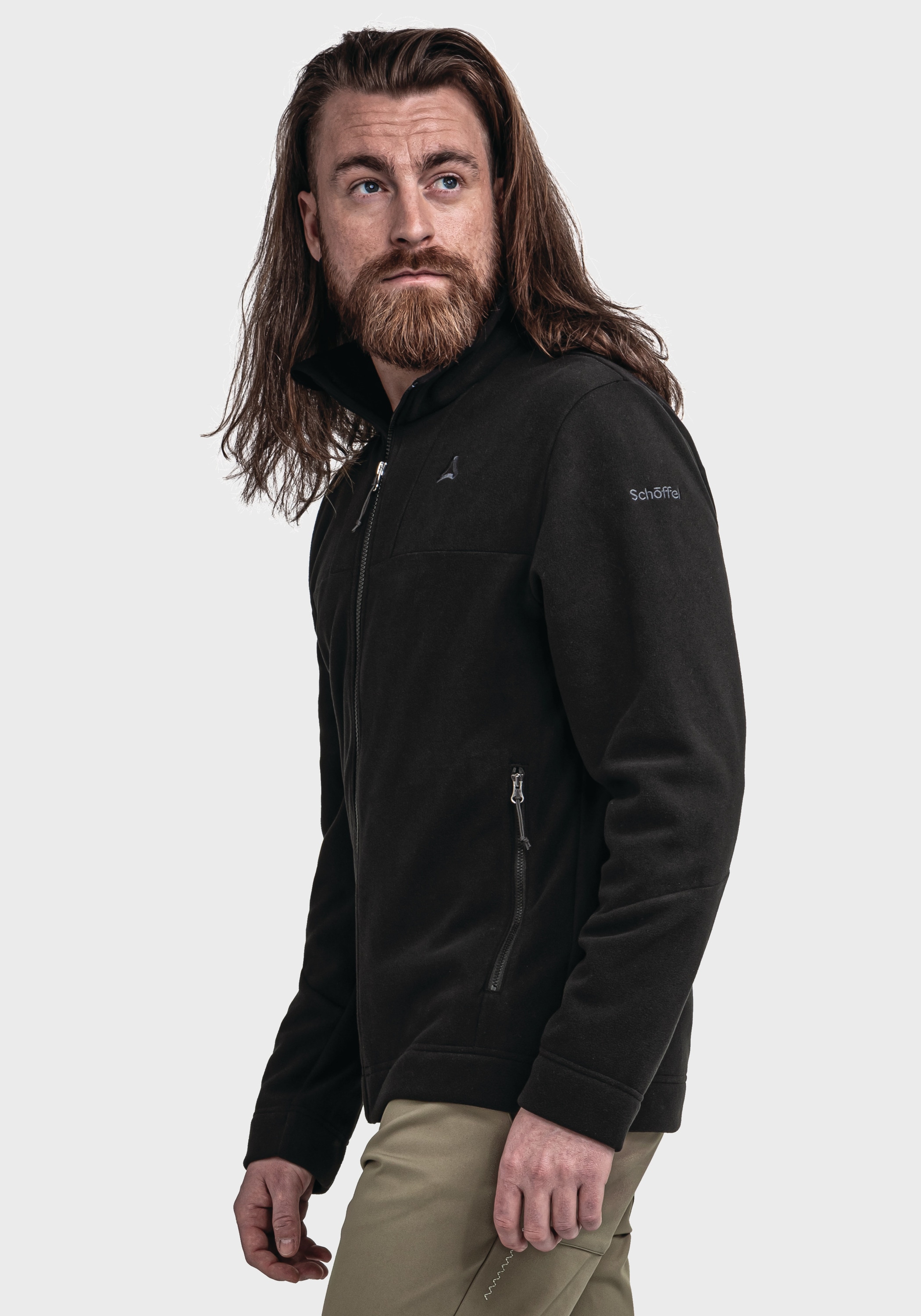 Schöffel Fleecejacke »Urban Fleece Jk Style Karif MNS«, ohne Kapuze