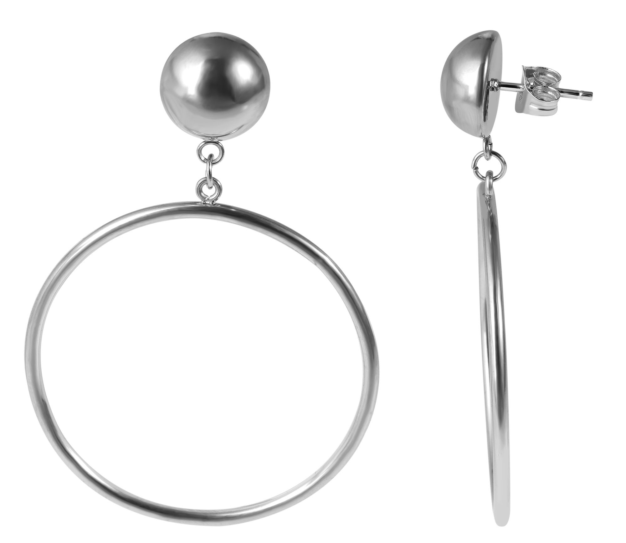 Adelia´s Paar Ohrhänger "Damen Ohrringe – Ohrhänger aus Edelstahl" Ein stil günstig online kaufen